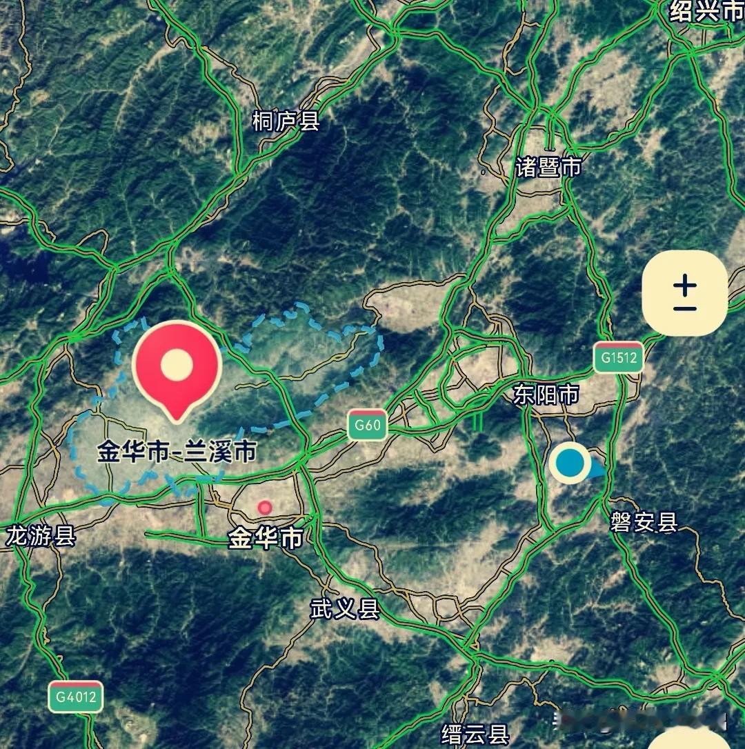 为何义乌、东阳、金华三座城市发展空间会比兰溪、武义、永康大，从这个交通布局图就可