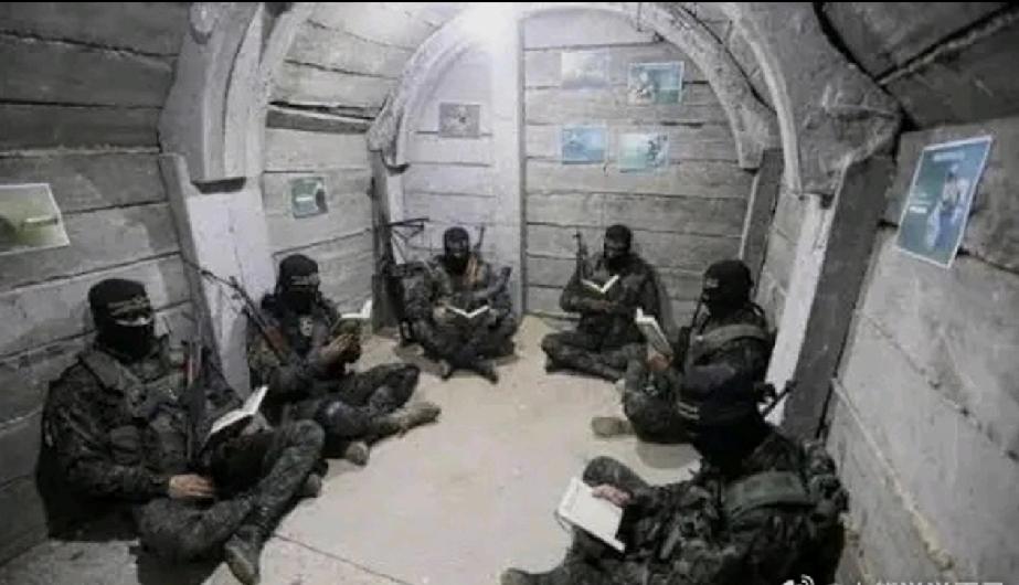 巴勒斯坦哈马斯领导层披露，其位于加沙地带拉法地区的地下隧道网络中，约150至20