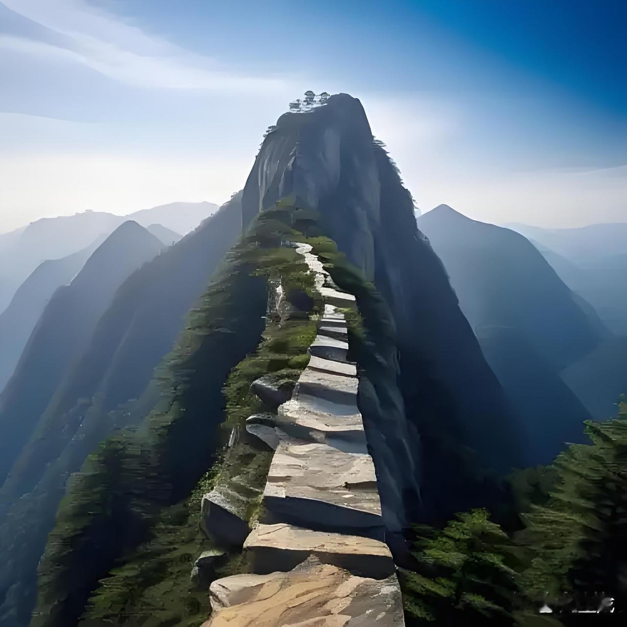 下联：书山陡万仞。

（图片来自网络）