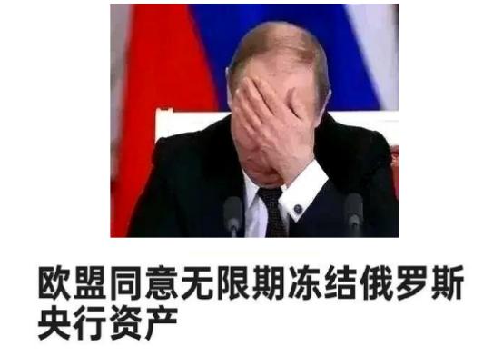 俄罗斯真的有招，欧盟冻结我们的钱我们不要了，我们就拿欧盟的钱抵了。近期欧盟表示如