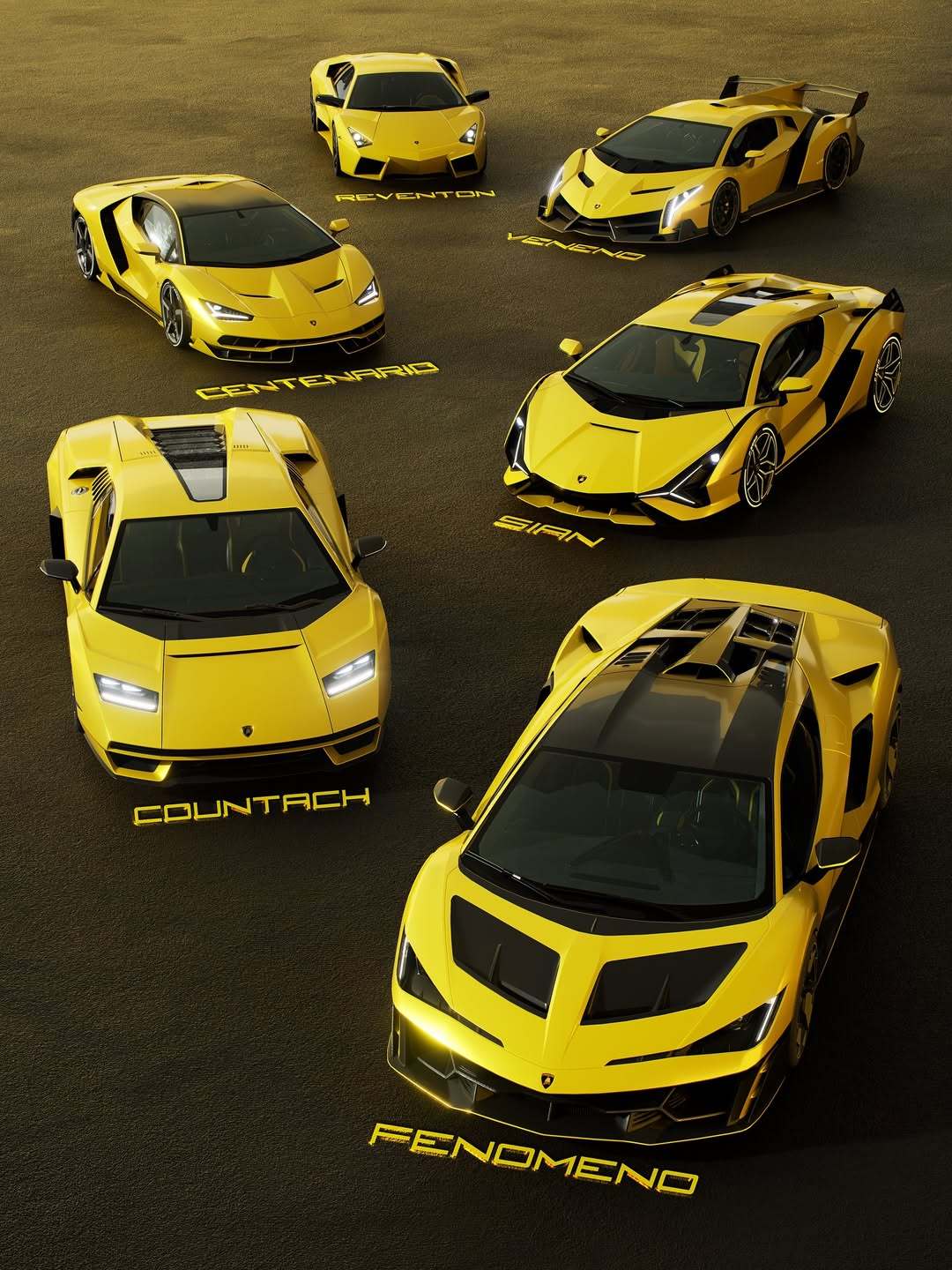 一天一张文艺照[超话] 兰博基尼限量V12车型～ ​​​