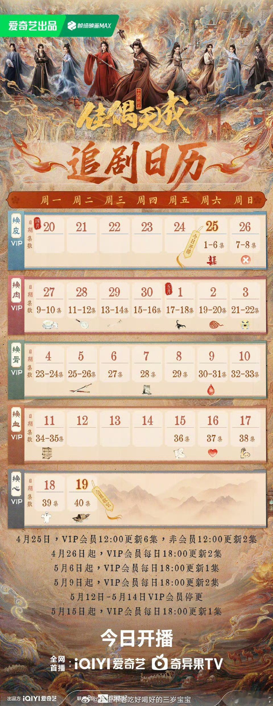 佳偶天成开播4月26日起每日18:00更新2集！这部剧的节奏太快了，没有误会拖沓