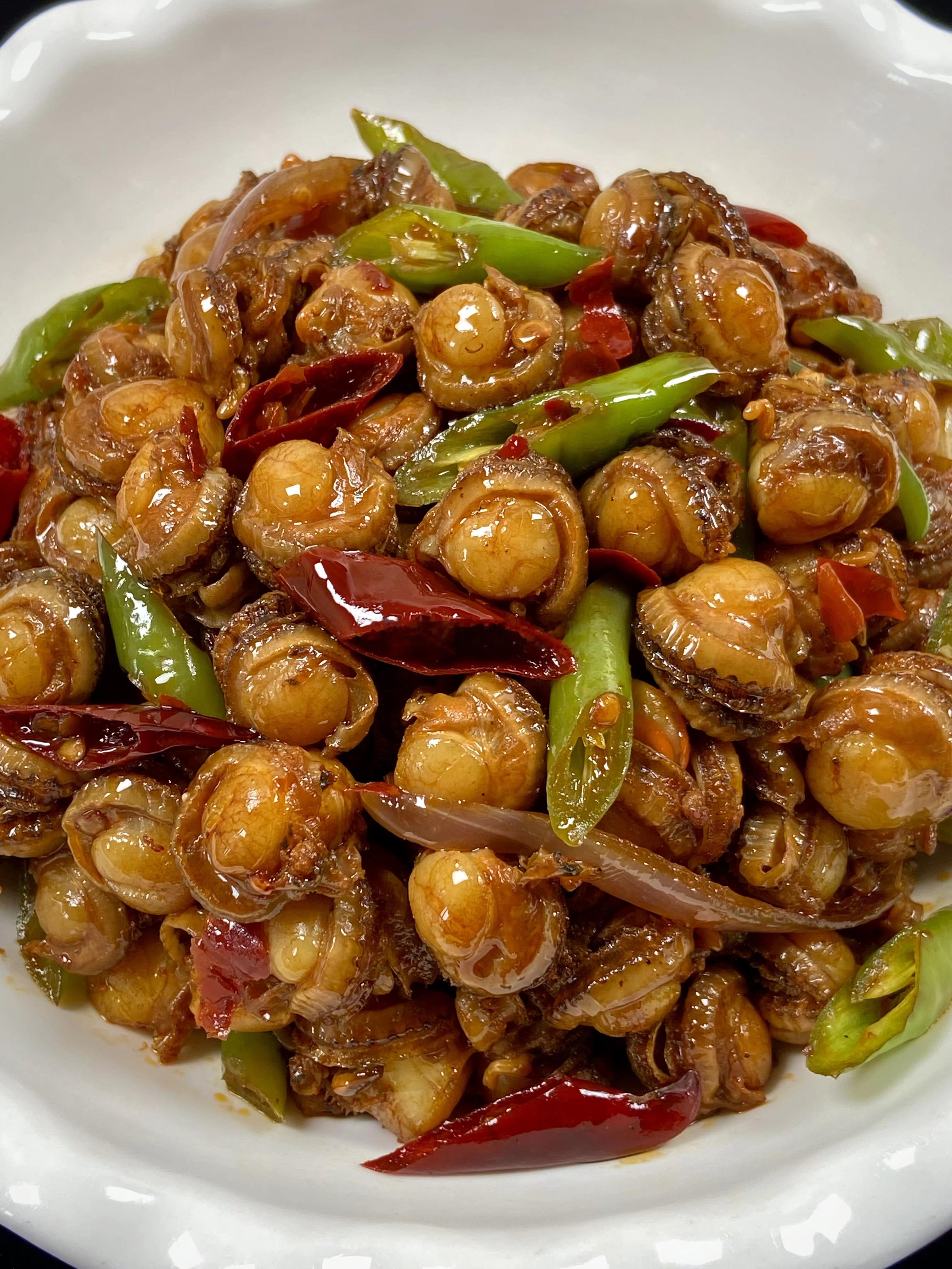 巨巨巨巨好吃的爆炒扇贝肉[色] ​​​