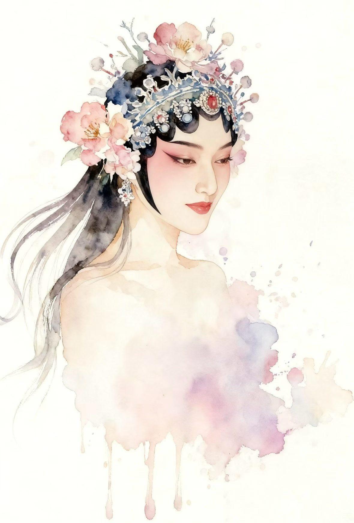 今日AI调性：水墨中国风。
        要将AI创作推向极致，需在三重维度上
