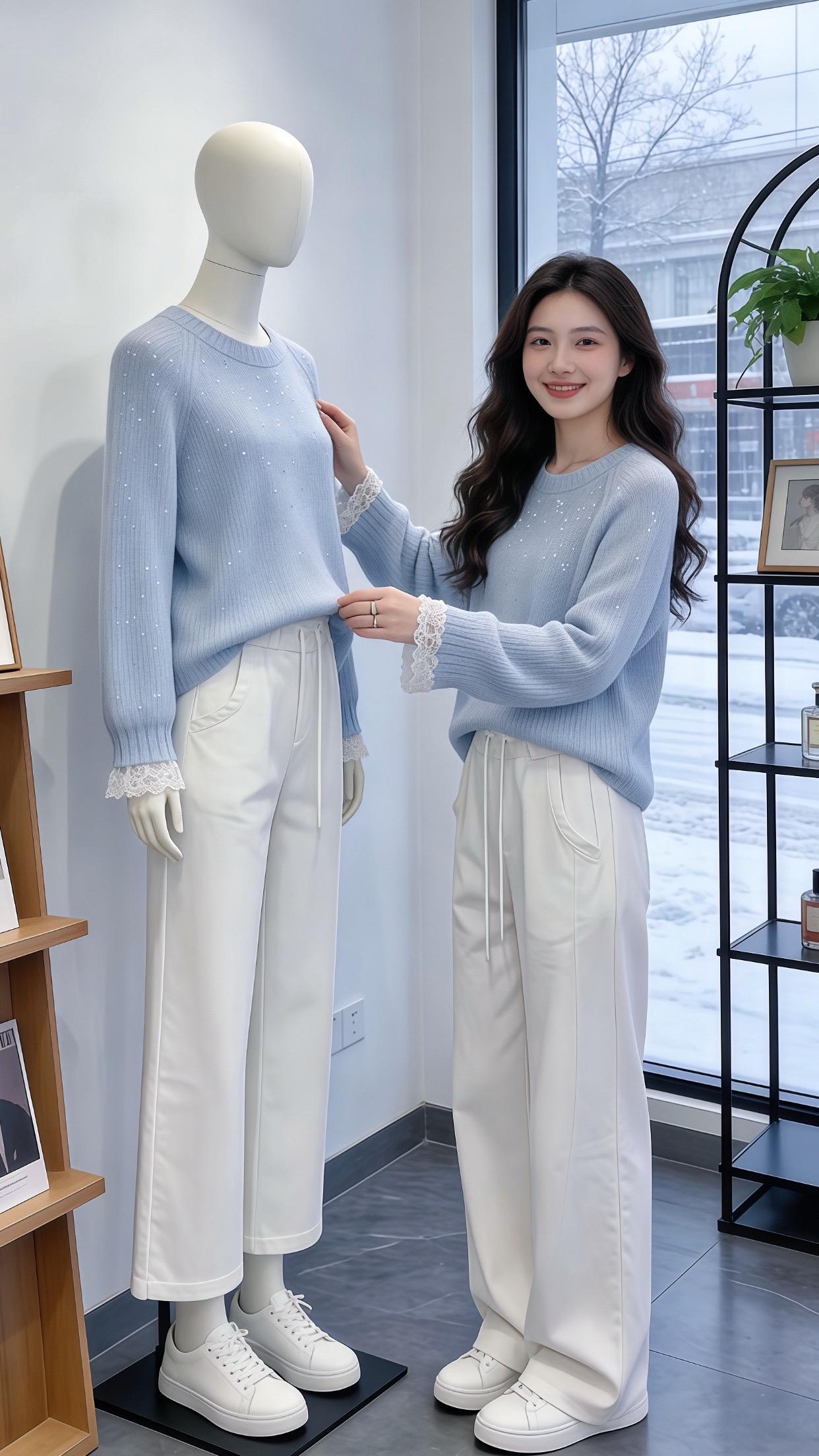 秋冬穿搭测评 微胖女孩秋冬也要有效穿搭 穿搭才是改变气质的关键 一件内...