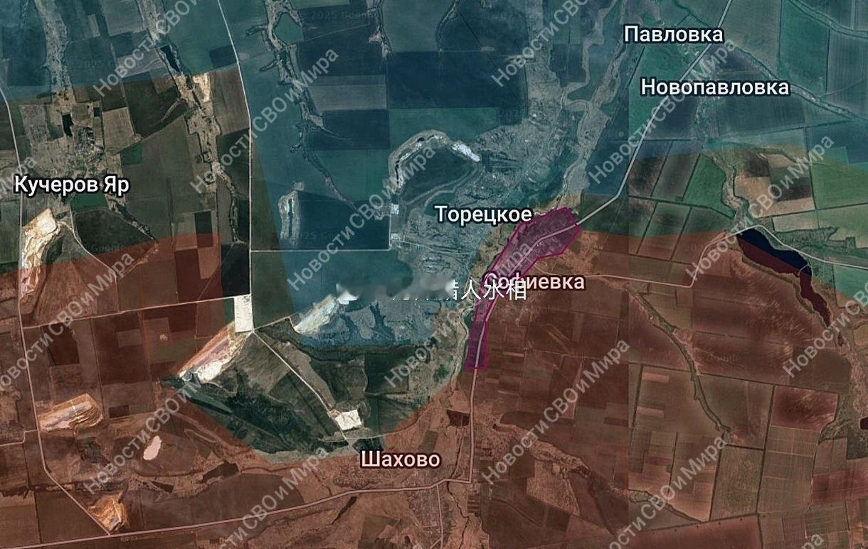 德鲁日基夫卡方向，俄军控制索菲耶夫卡镇。

欢迎加入:北哈尔科夫和苏梅自由军团第