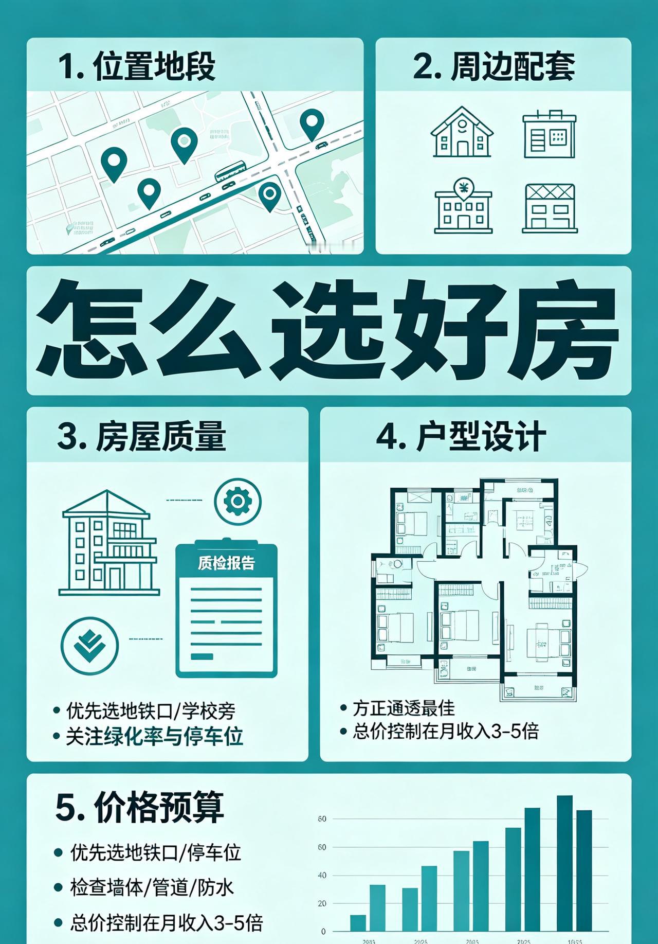 选好房五步实操指南（深圳适用，自住优先）
 
一、先定需求&预算（第一步，不盲目