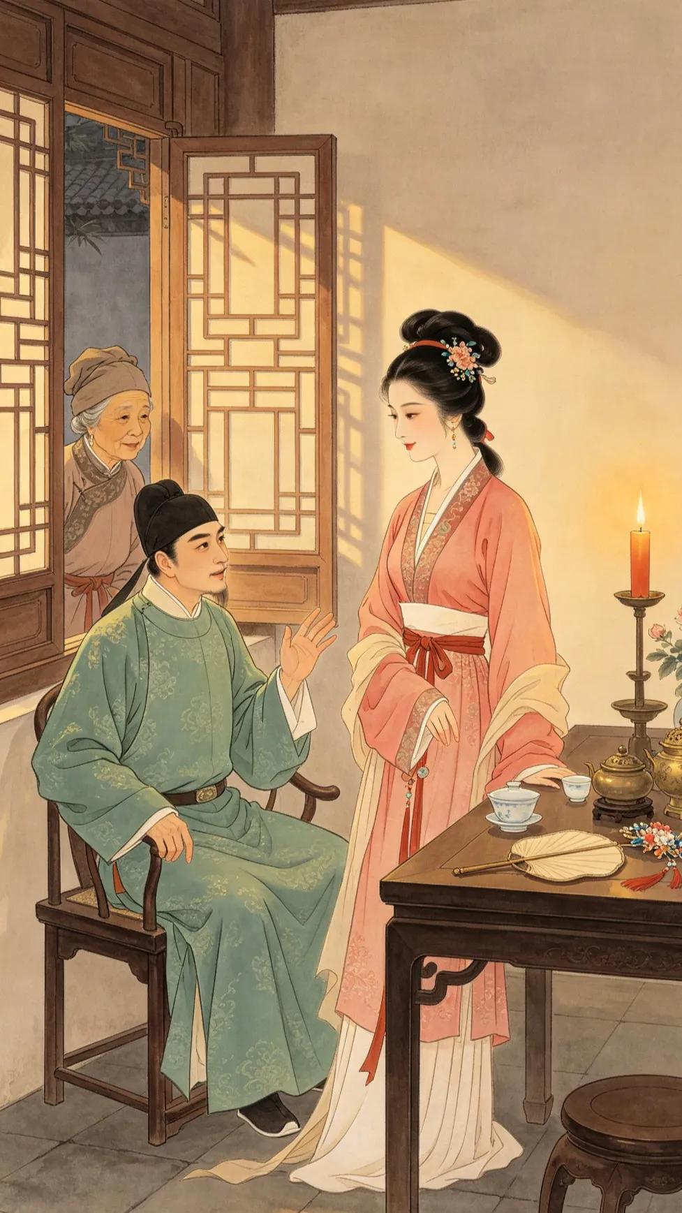 西门庆的坦荡荡直奔主题，有他的好处。
西门庆是好色且淫之人，他不隐瞒这一点，所以