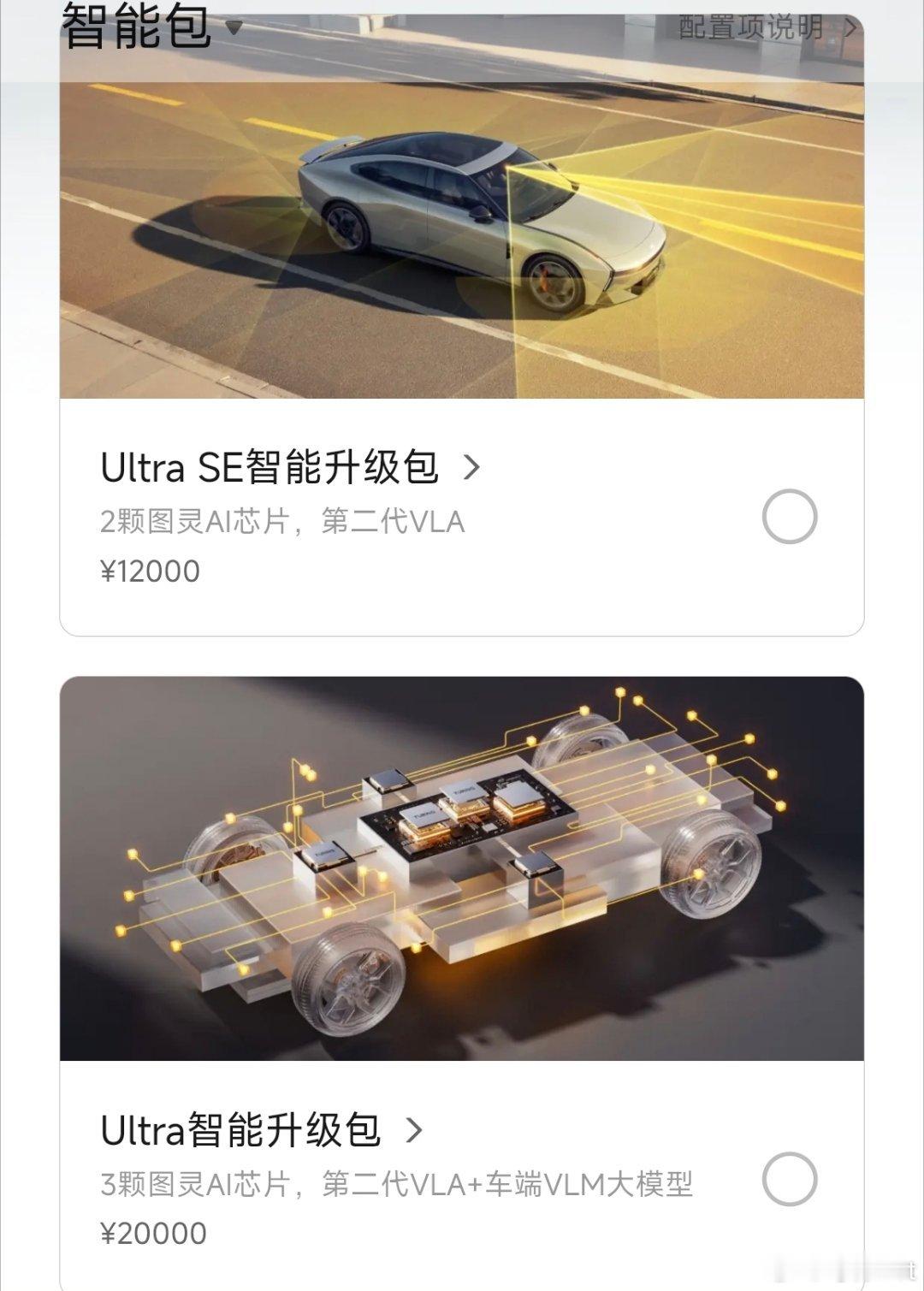 拿小鹏来举例，一颗图灵芯片需要64G的内存，放到现在成本就非常高，所以小鹏单独拿