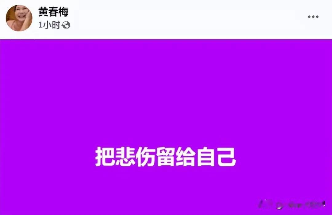 2月11日凌晨，大S去世的第十天，S妈首度在社交平台发文悼念女儿：“把悲伤留给自