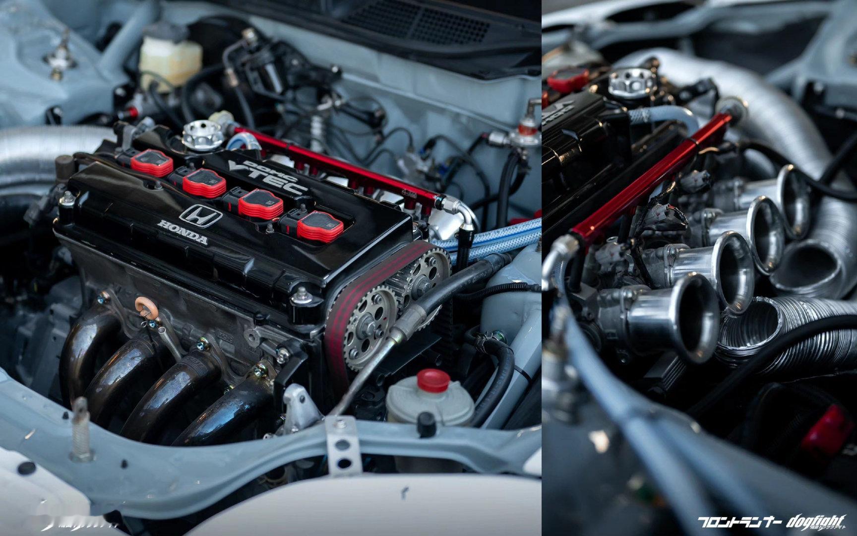 本田思域TypeR EK9 VTEC TimeAttack PIC：Narita