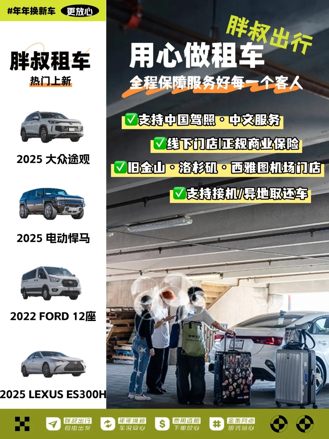 美国租车攻略 | 三重保障让你放心用车！！