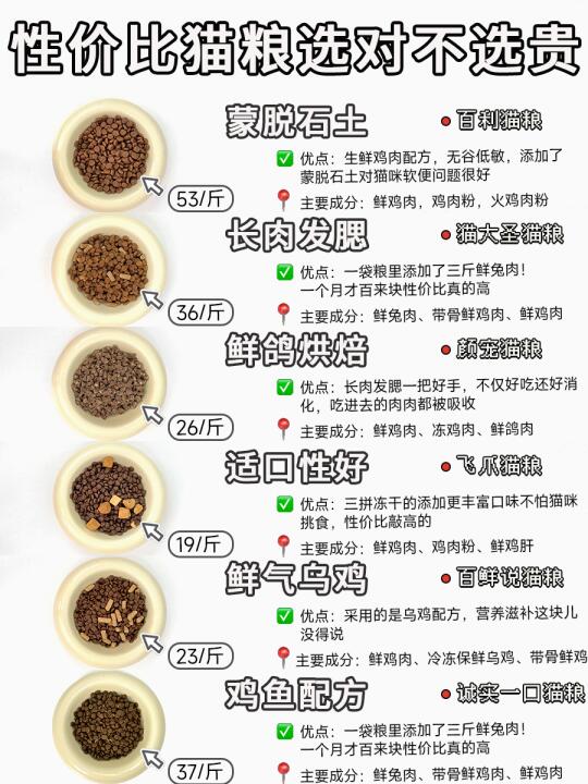 贫民窟养猫选对不选贵，认准性价比猫粮！