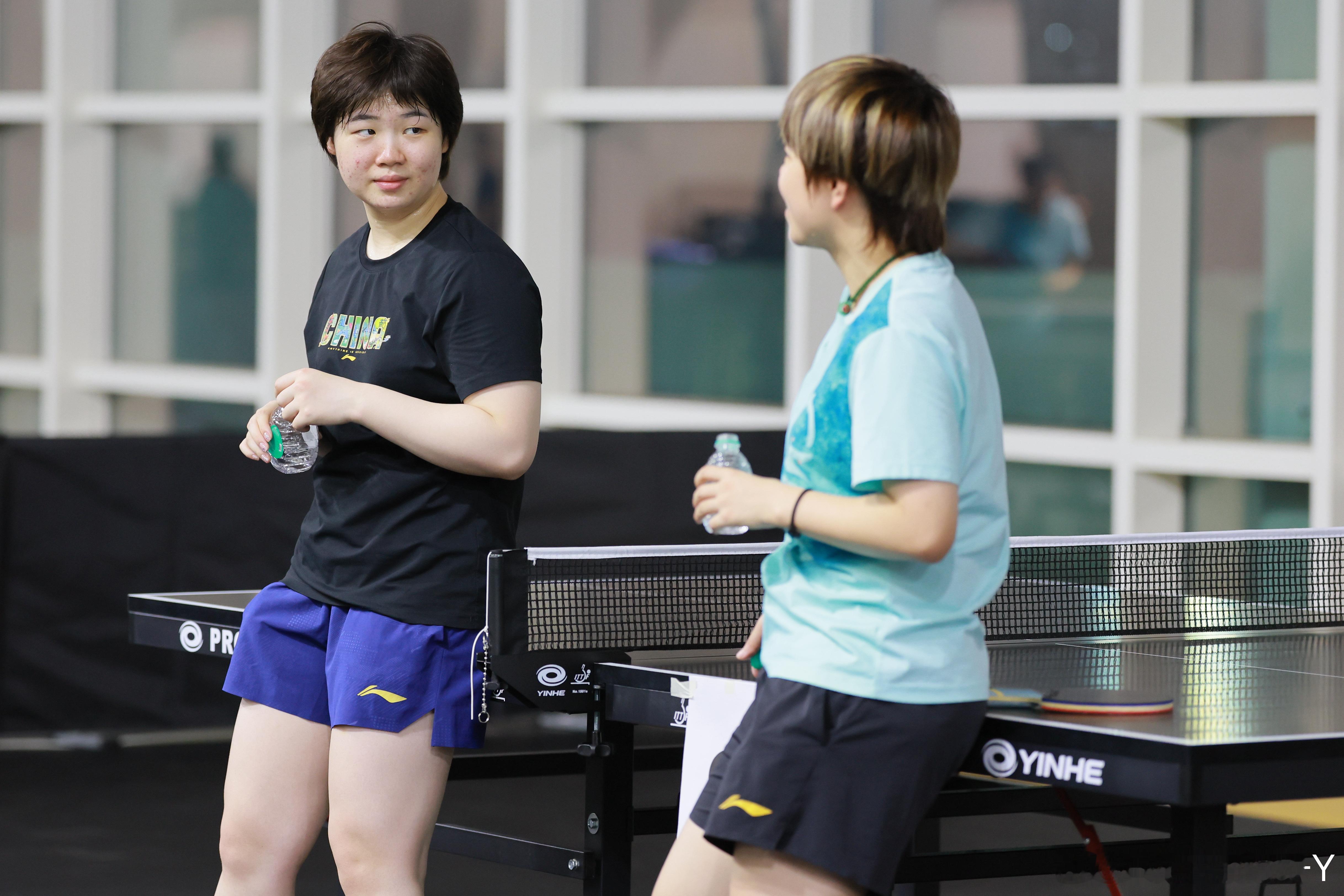 10.10女乒训练 ​​​