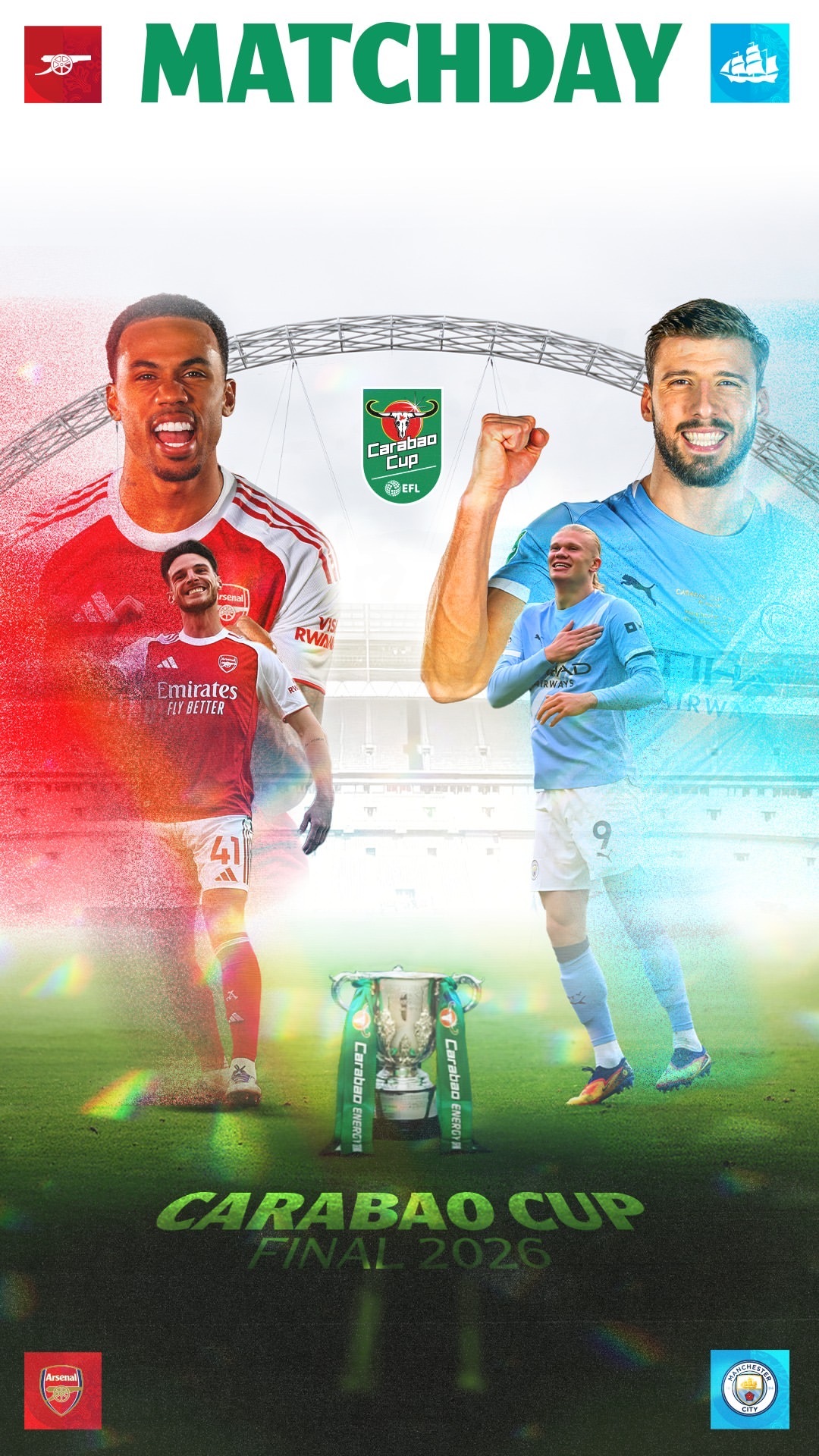 今日赛事全程直播！！联赛杯决赛：阿森纳vs曼城全新免费观赛通道：网页链接（复制到