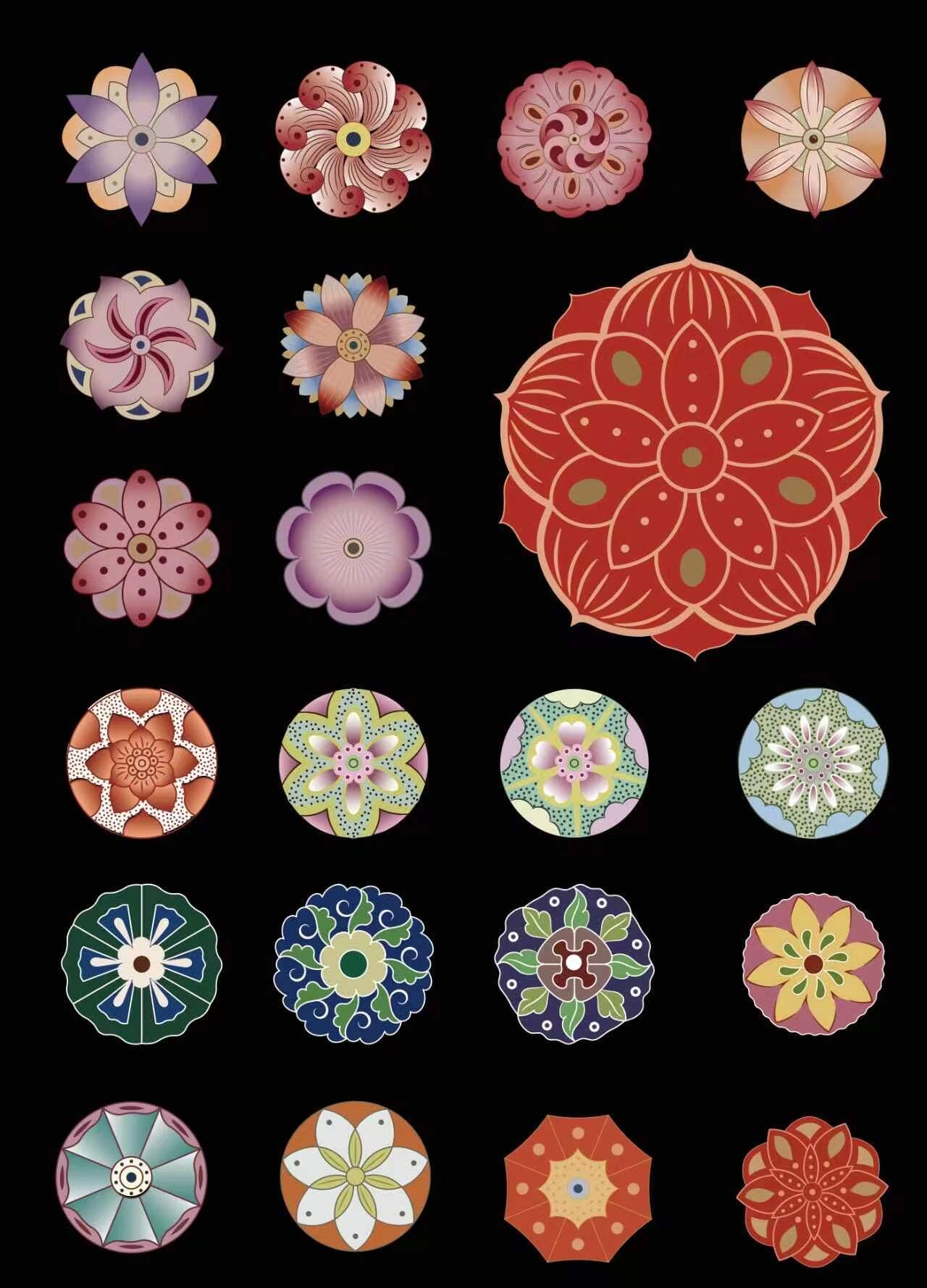 花花世界～随便拎出来一个能当logo 