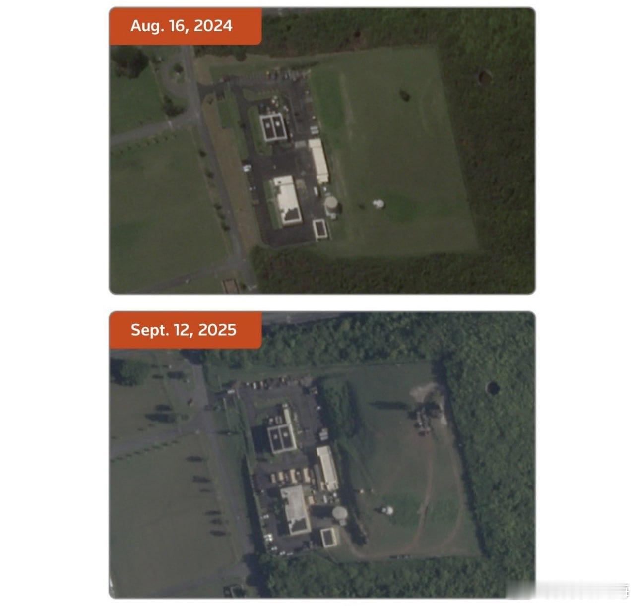 路透社近期发布的卫星图像显示，美军正在为加勒比地区可能发生的局势升级做准备。照片