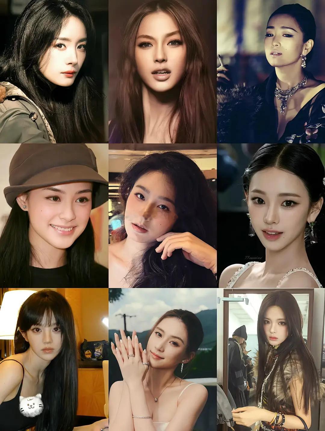 你们比较喜欢哪种类型的女明星长相丁火女🔥 小头小脸的倔强型 窄鼻翼精巧五官 庚
