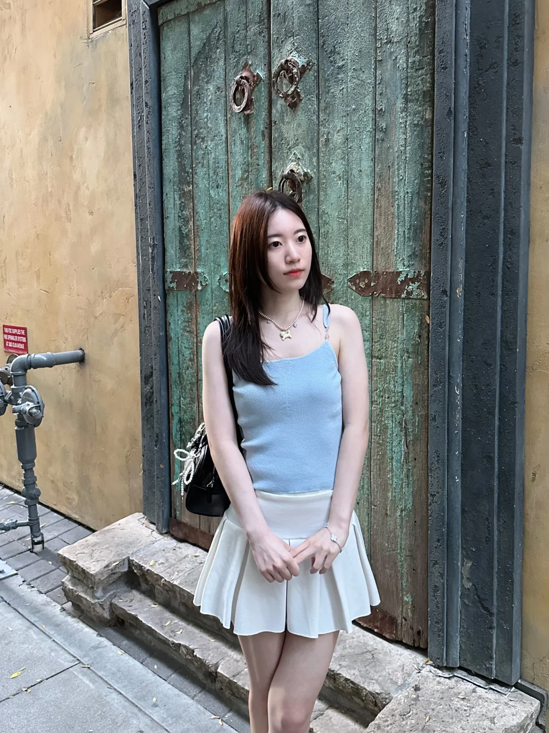 加州girl｜假装在首尔的韩系芭蕾风OOTD🫧
