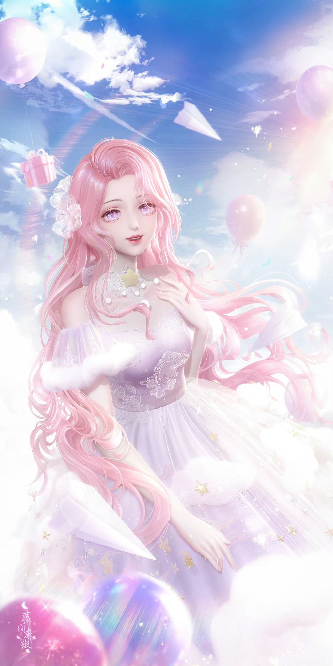 #闪耀暖暖五周年#只要你玩小暖那我们就是好朋友，各种各样的绝美搭配让人看得眼花缭