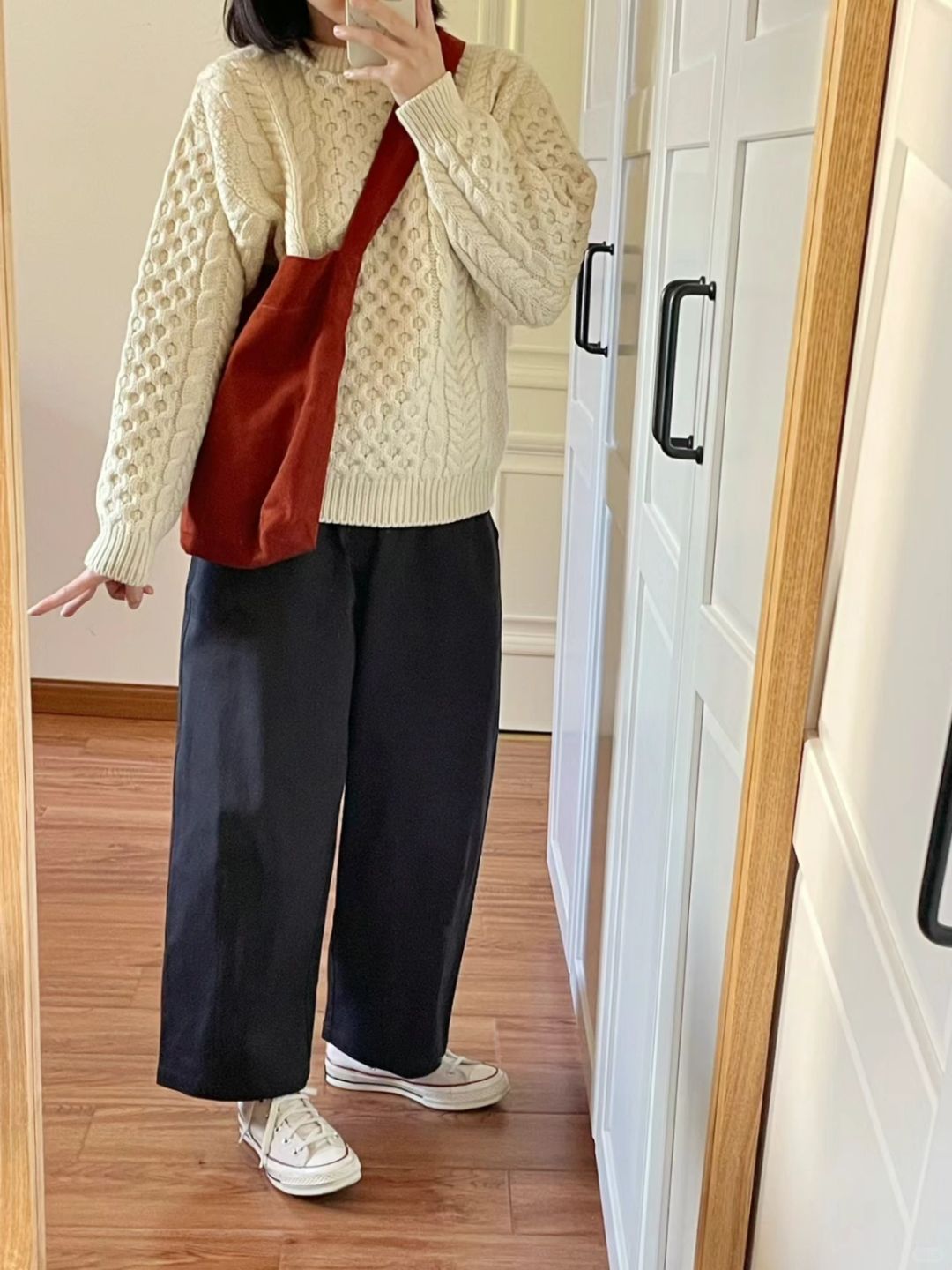 我喜欢的麻花毛衣～🐏