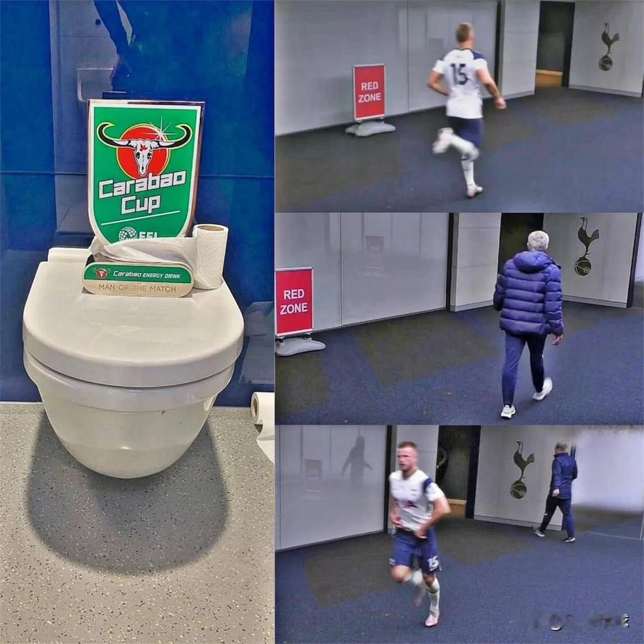 2020 年英格兰联赛杯 1/8 决赛，切尔西对阵热刺，发生了一件离奇趣事。
当