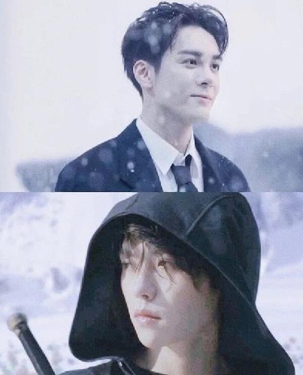 张起灵吴邪线下同框了吴邪张起灵巡游名场面谁的盗墓笔记DNA狠狠动了！顾安言、月尘