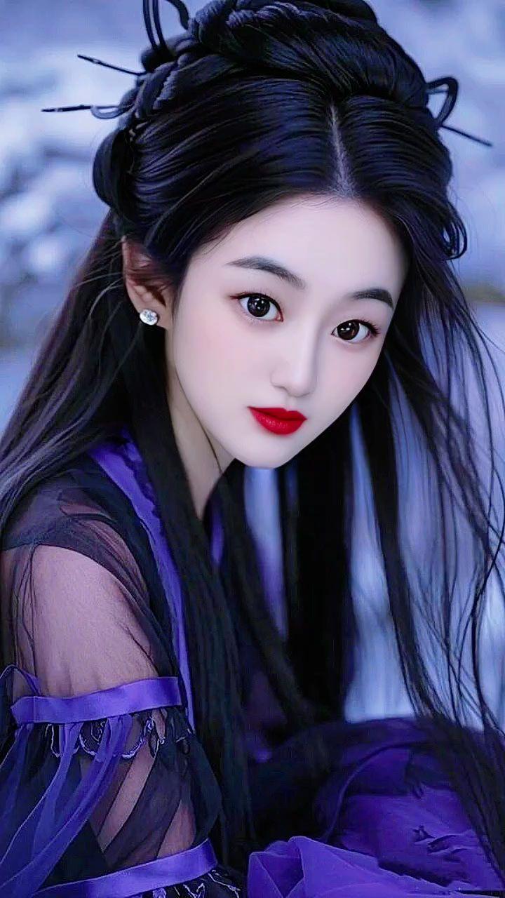 古风美人 氛围感 破碎感 古装清冷感 古风汉服美如画