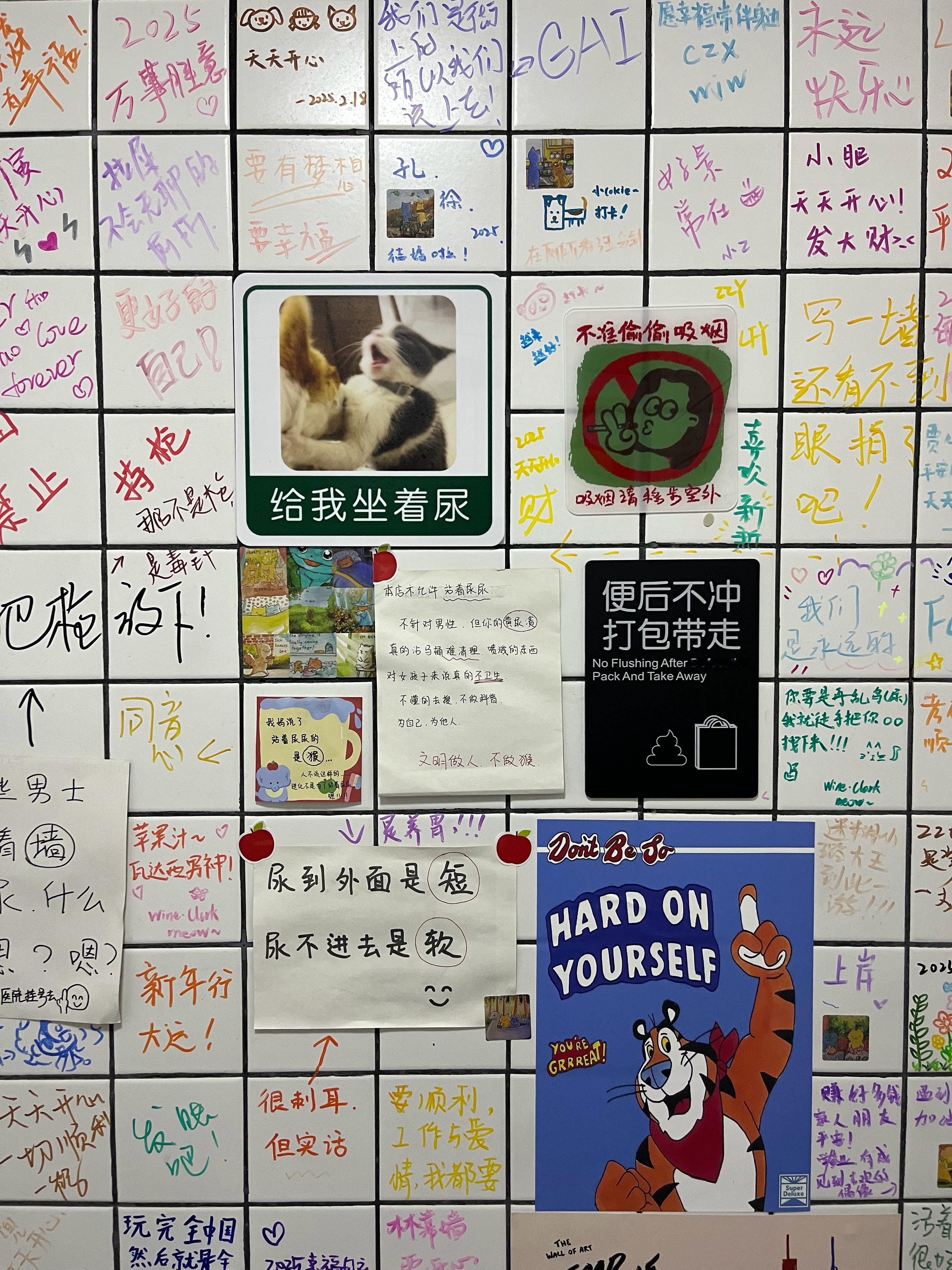 话虽然刺眼 但有用如果你的店里只有坐便 建议向下图看齐谁懂在外面上到干净厕所的感