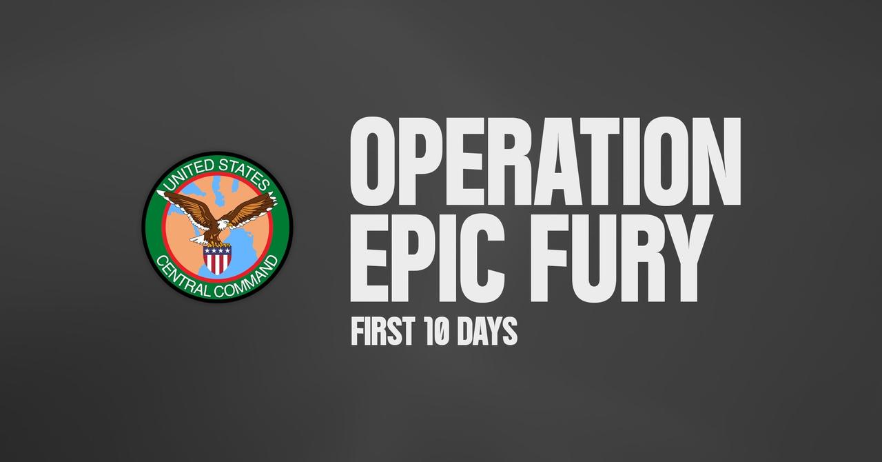 美国中央司令部（CENTCOM）的最新通报，美国在“史诗狂怒行动”中已摧毁或损坏