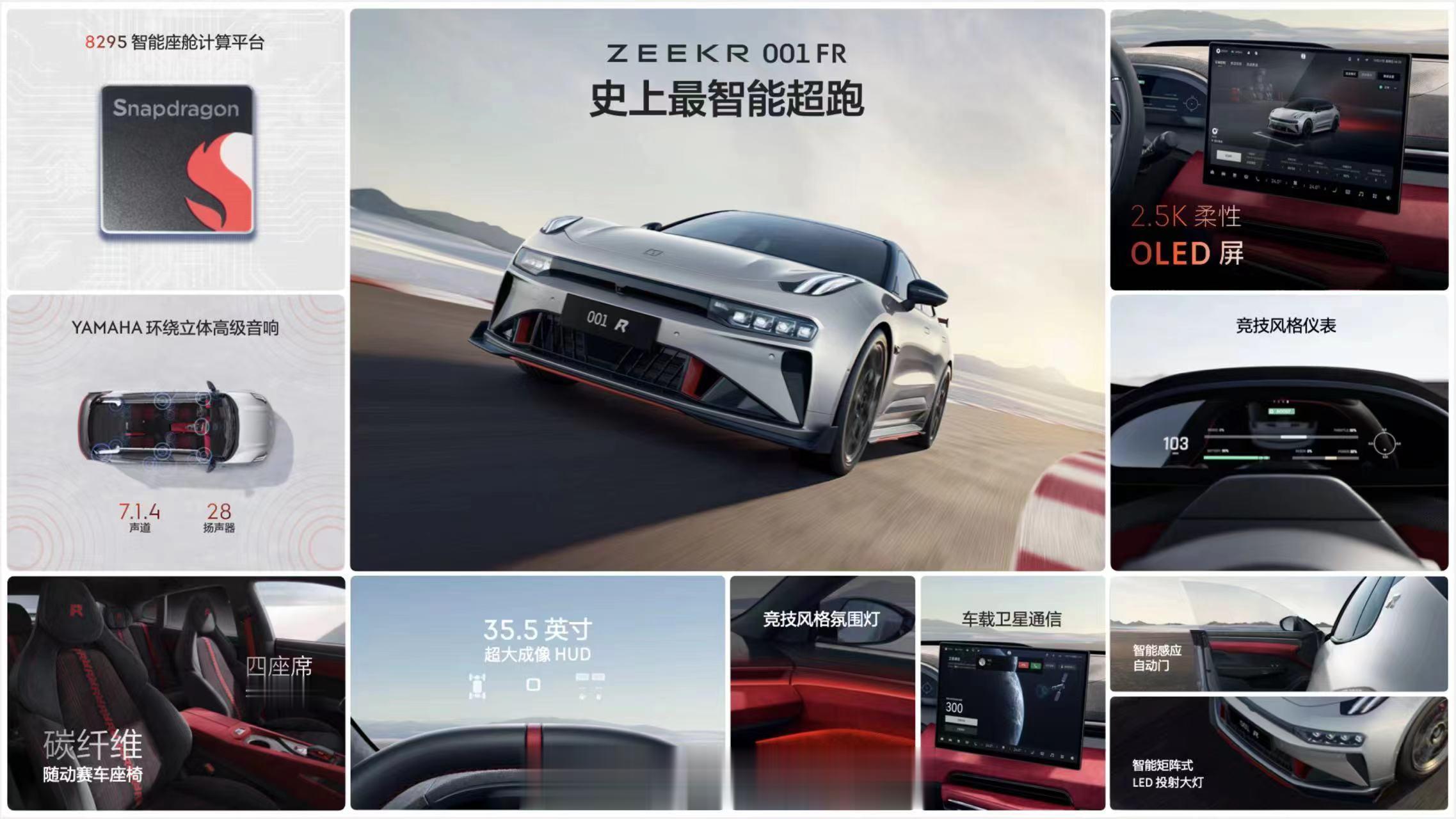 #莱科宁成为极氪性能顾问##极氪001fr上市发布会# 售价76.9万起，首批用