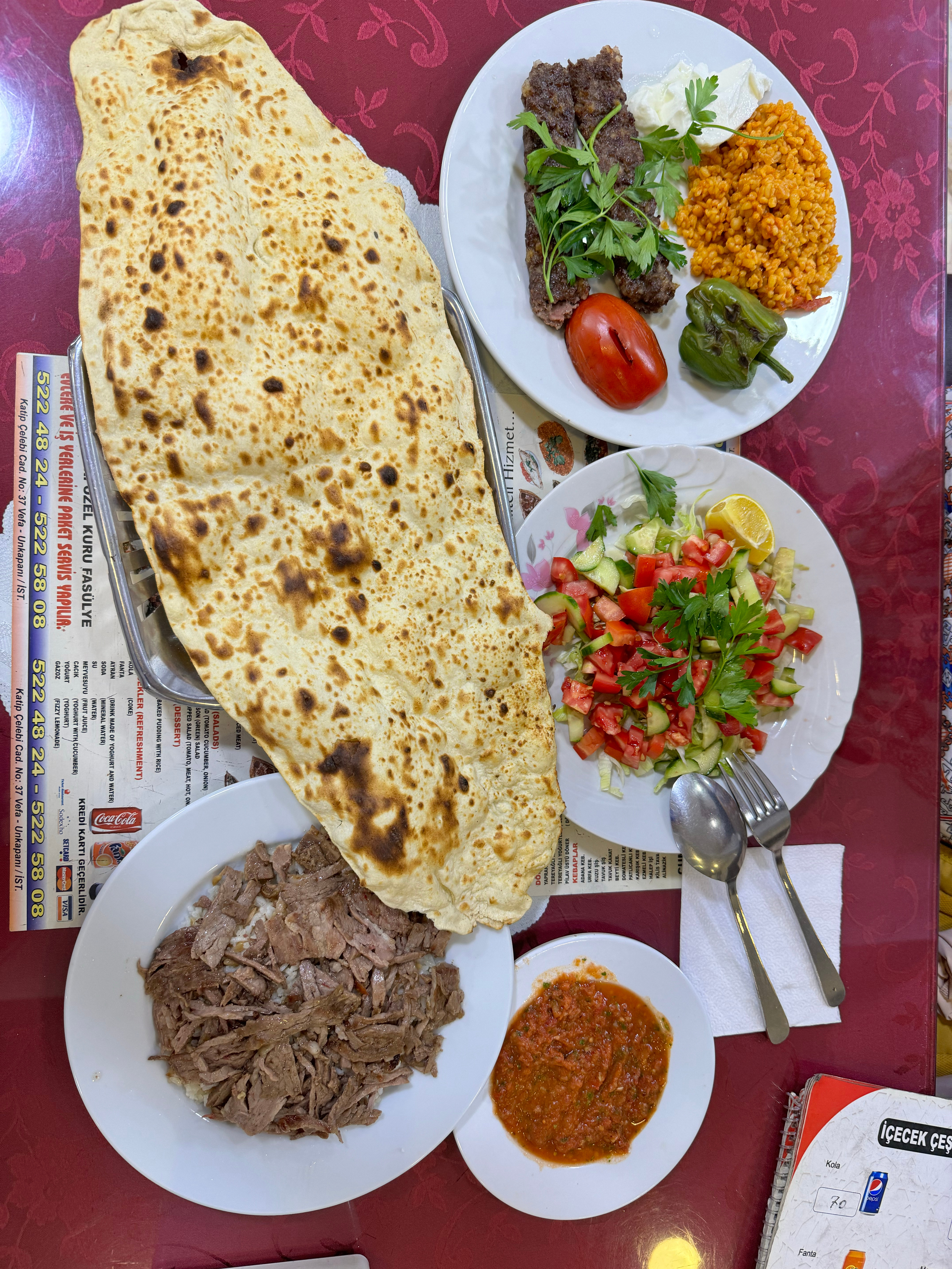 在土耳其走哪都是烤肉无比想念国内的餐食 