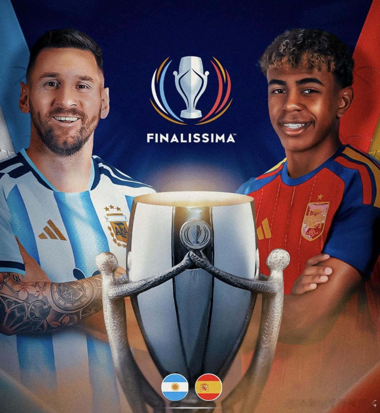 据《阿斯报》《科贝电台》等多家西媒报道，欧美杯阿根廷 vs 西班牙将改在伯纳乌球