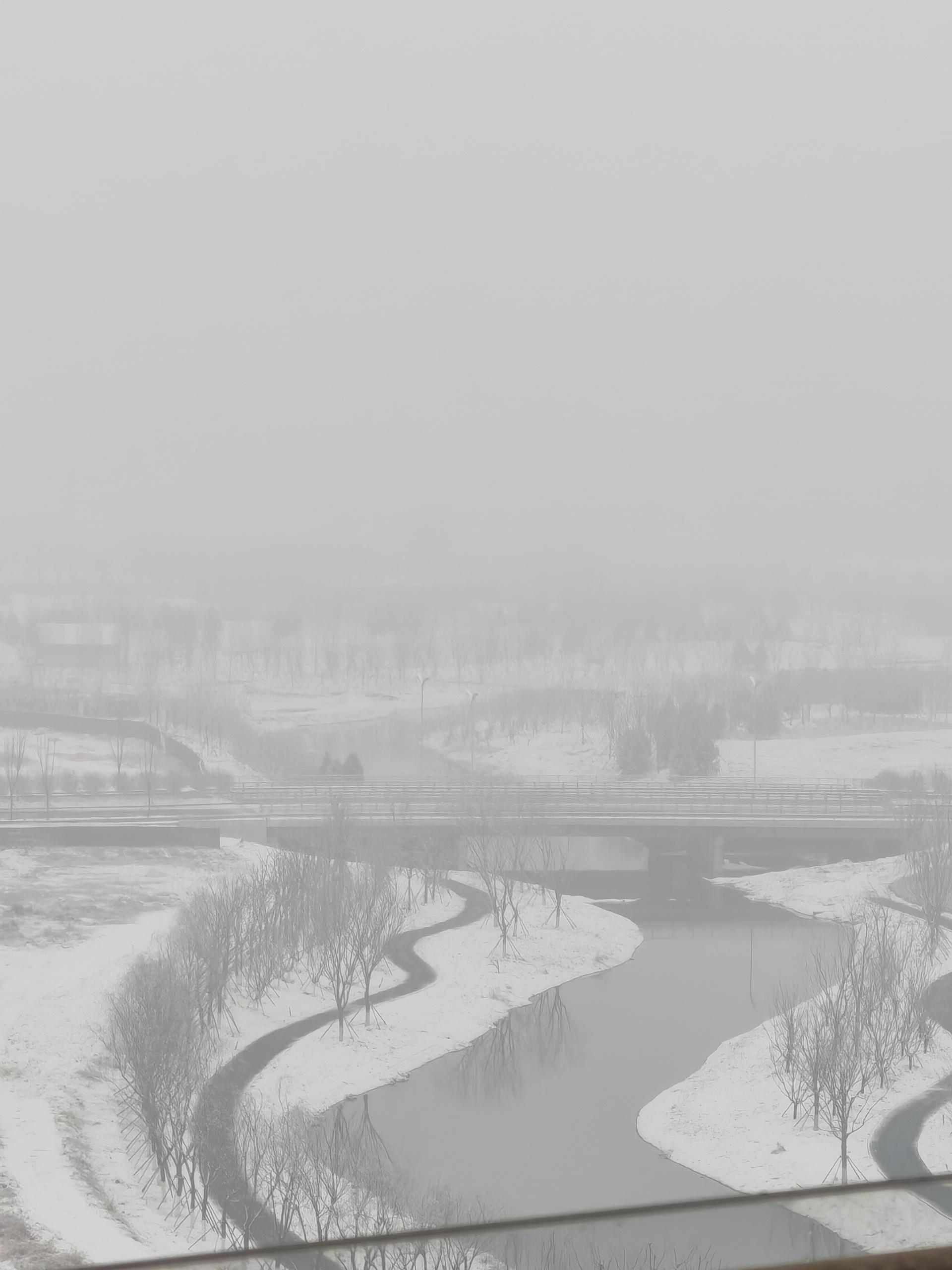 北院的雪景