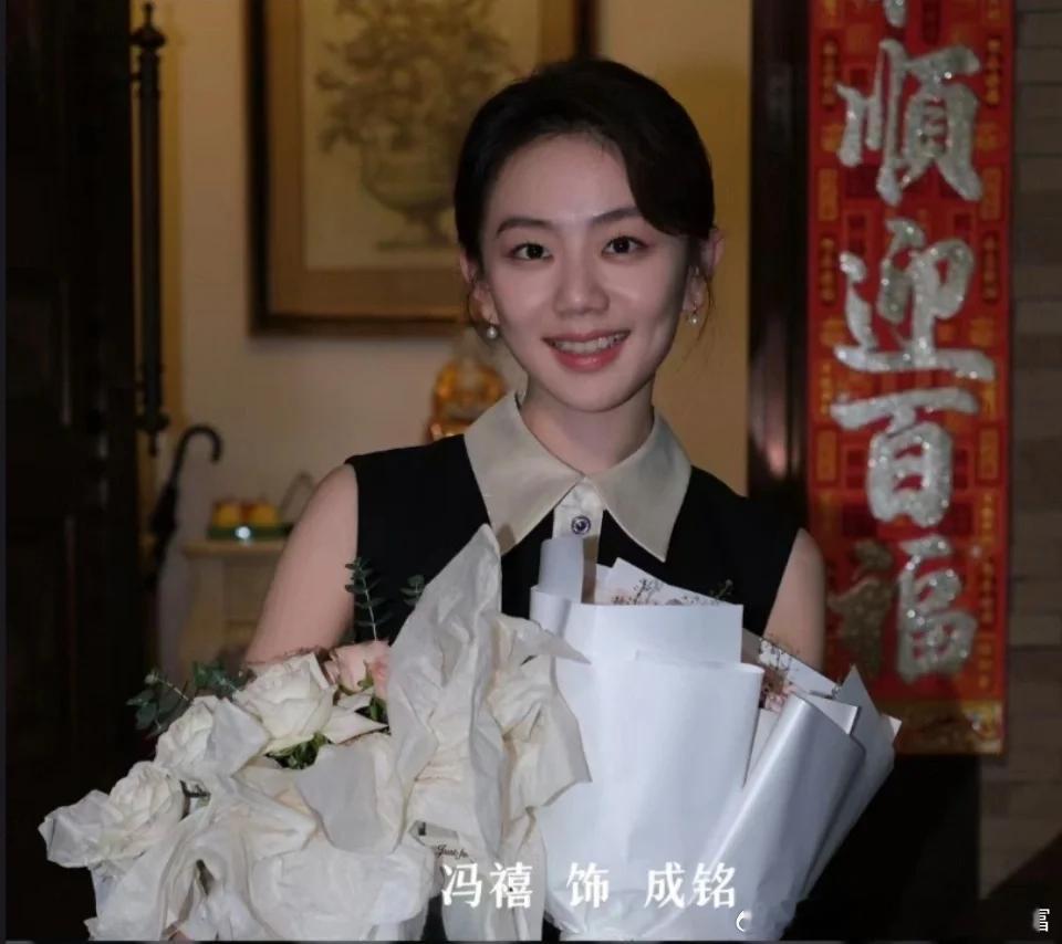 冯禧原来也去演戏了呀！从主持人到演员，新的起点，加油吧！ ​​​