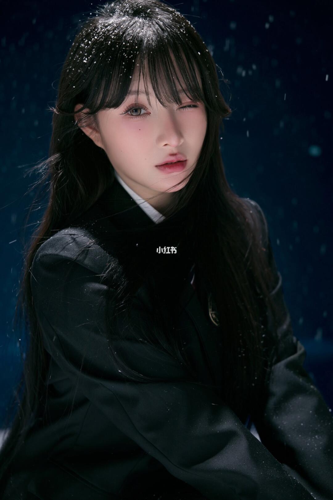 不一样的雪景写真❄️韩系学院风