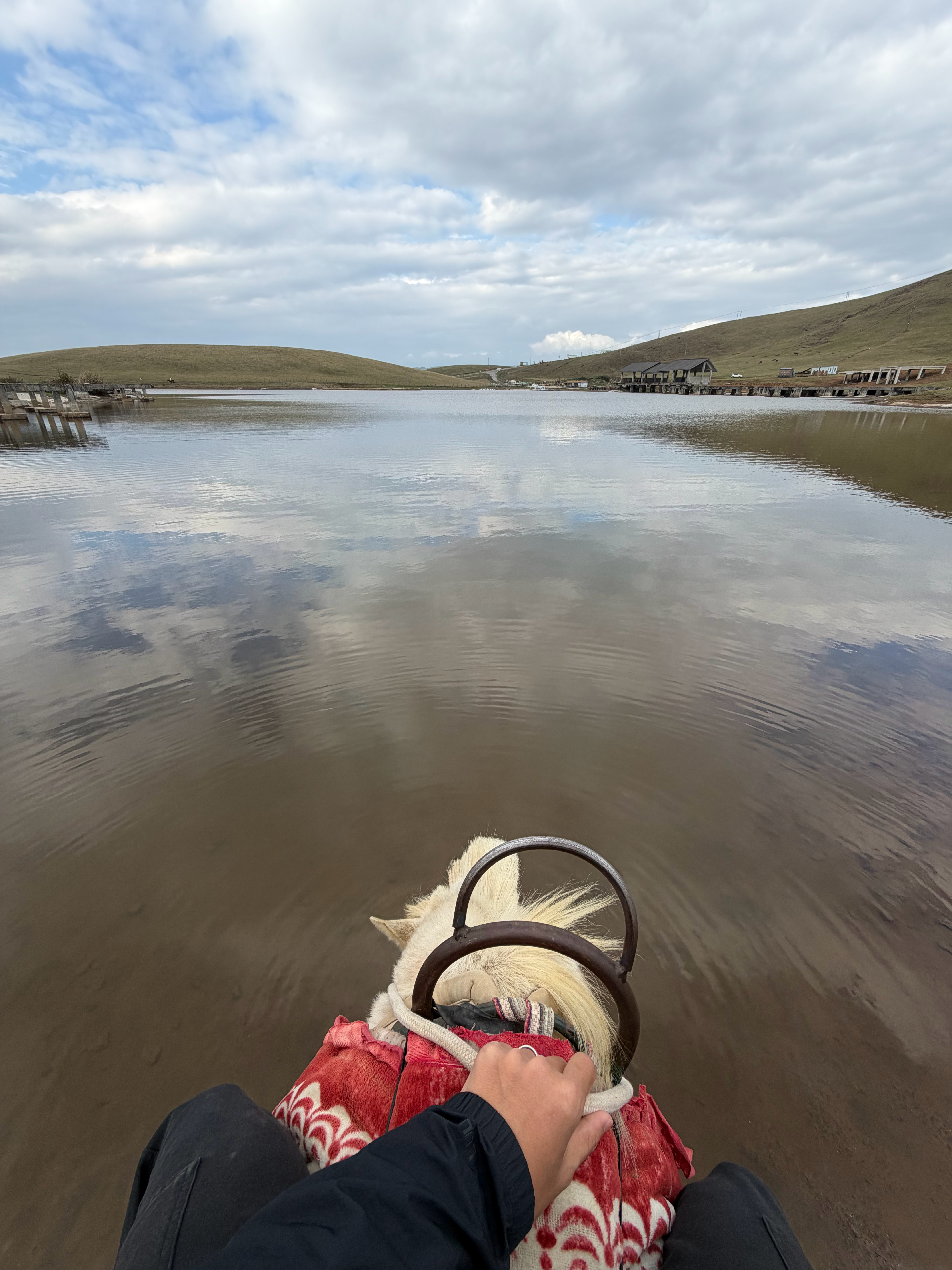 我这马骑的还可以吧 腾冲·腾冲市东山草场