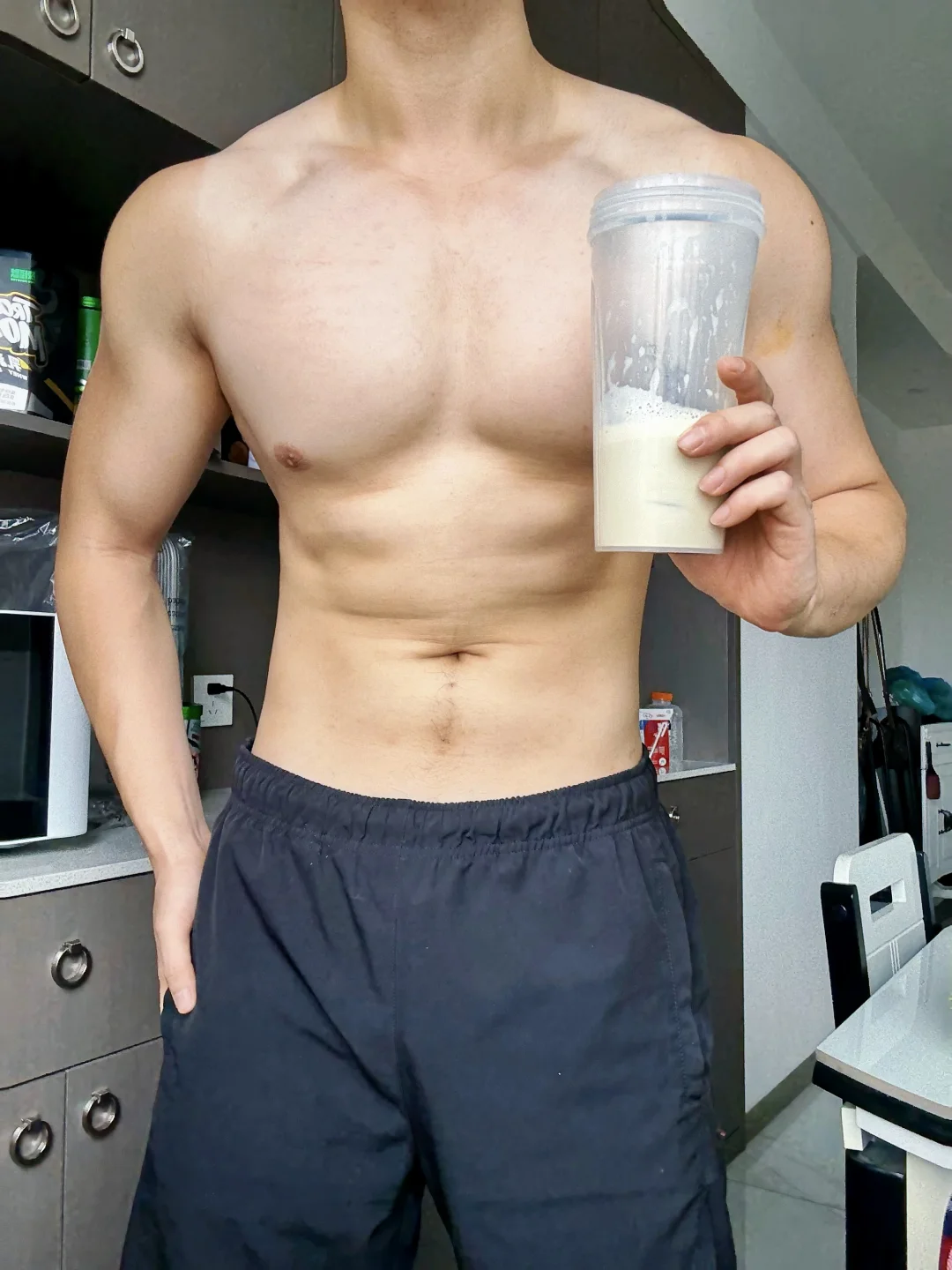 要喝我的蛋白粉吗