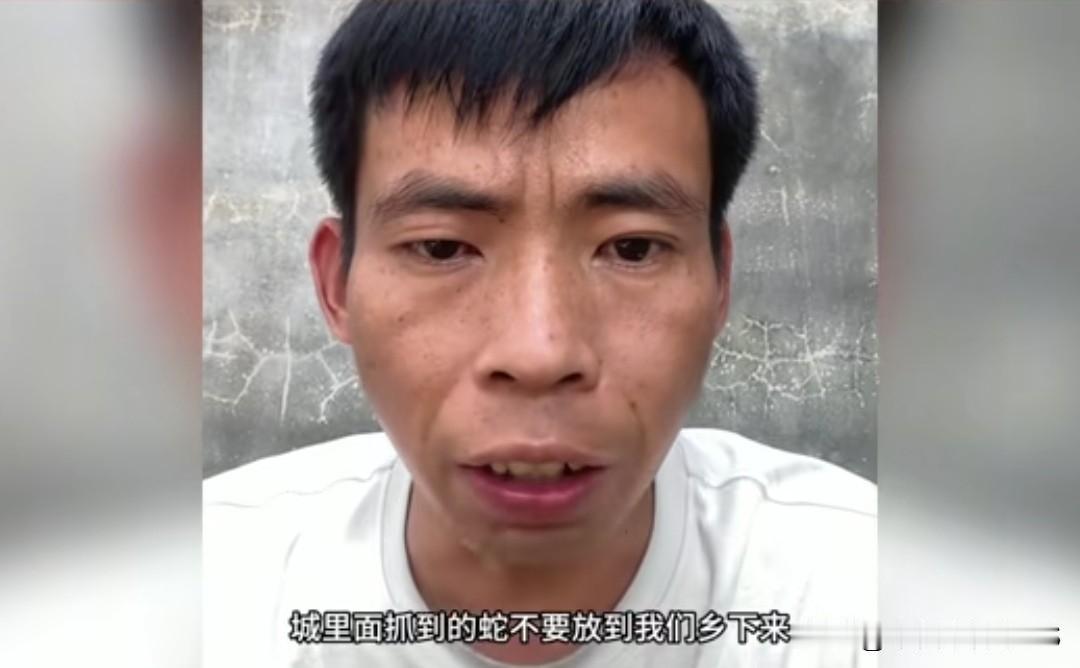 把毒蛇往农村放，城里留血清，最近刷到很多网友吐槽，有人把城里抓到的毒蛇，一股脑往