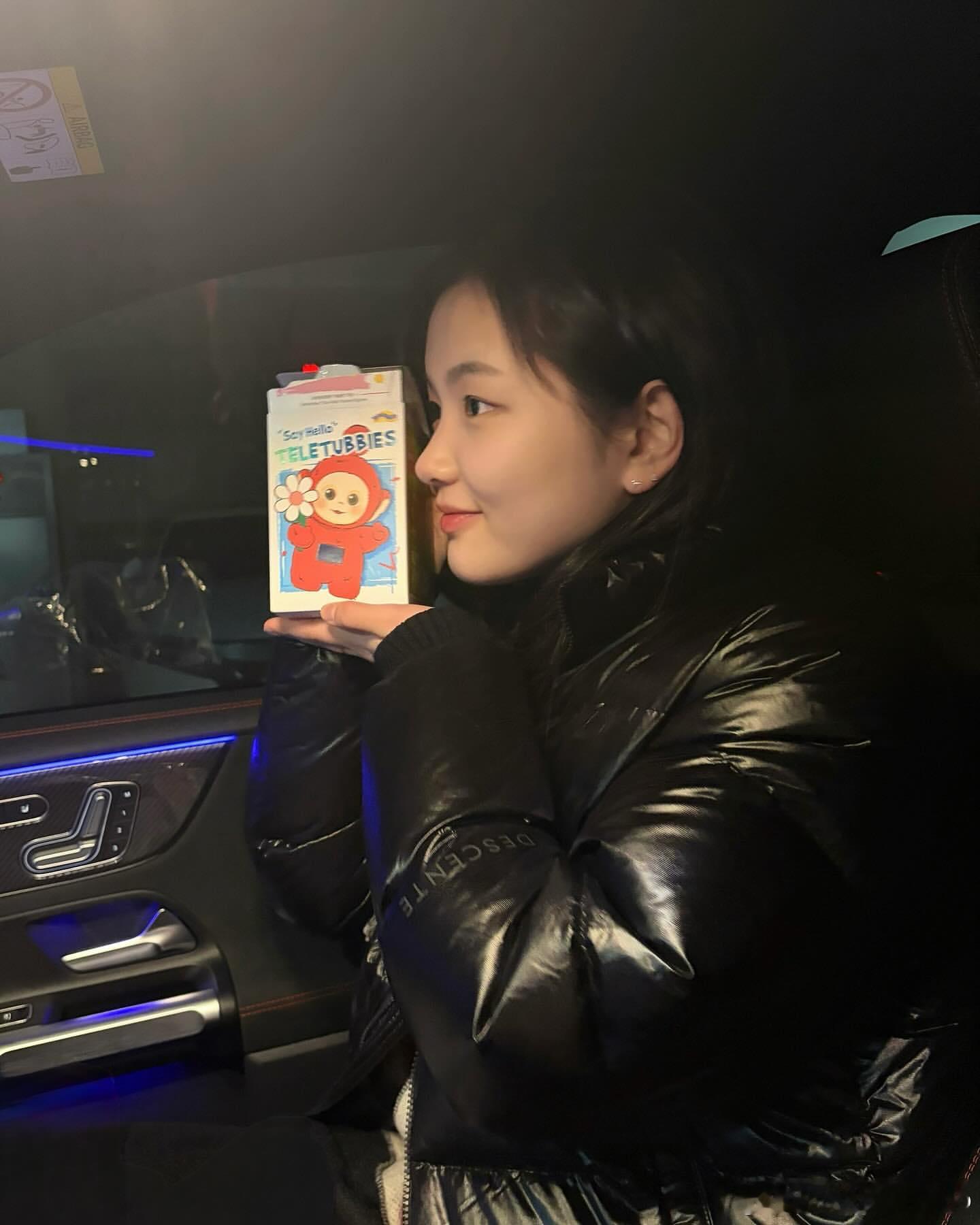 金娜英：😈💜（啊是天线宝宝！ 