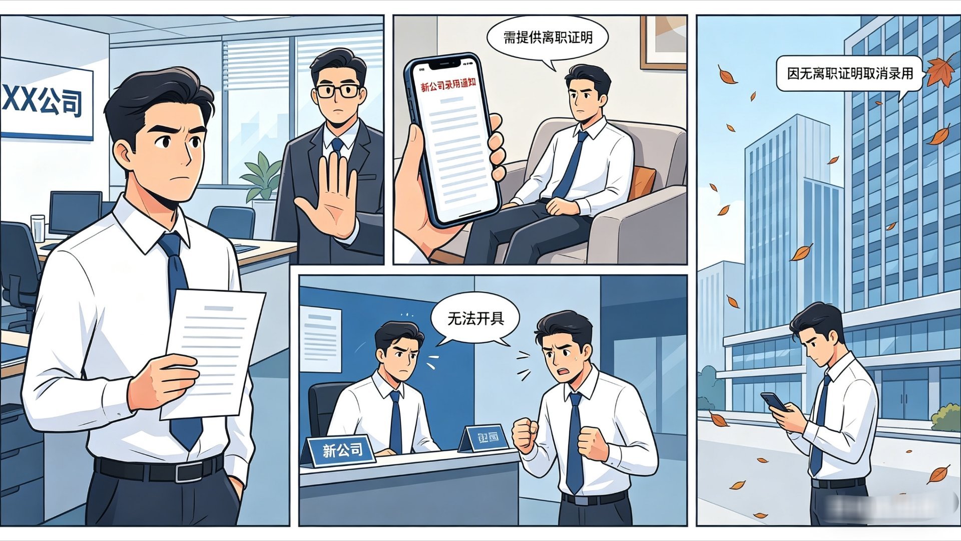 前公司拒开证明男子错失4.5万月薪好好离职却被恶意卡证明，高薪工作直接泡汤，这种