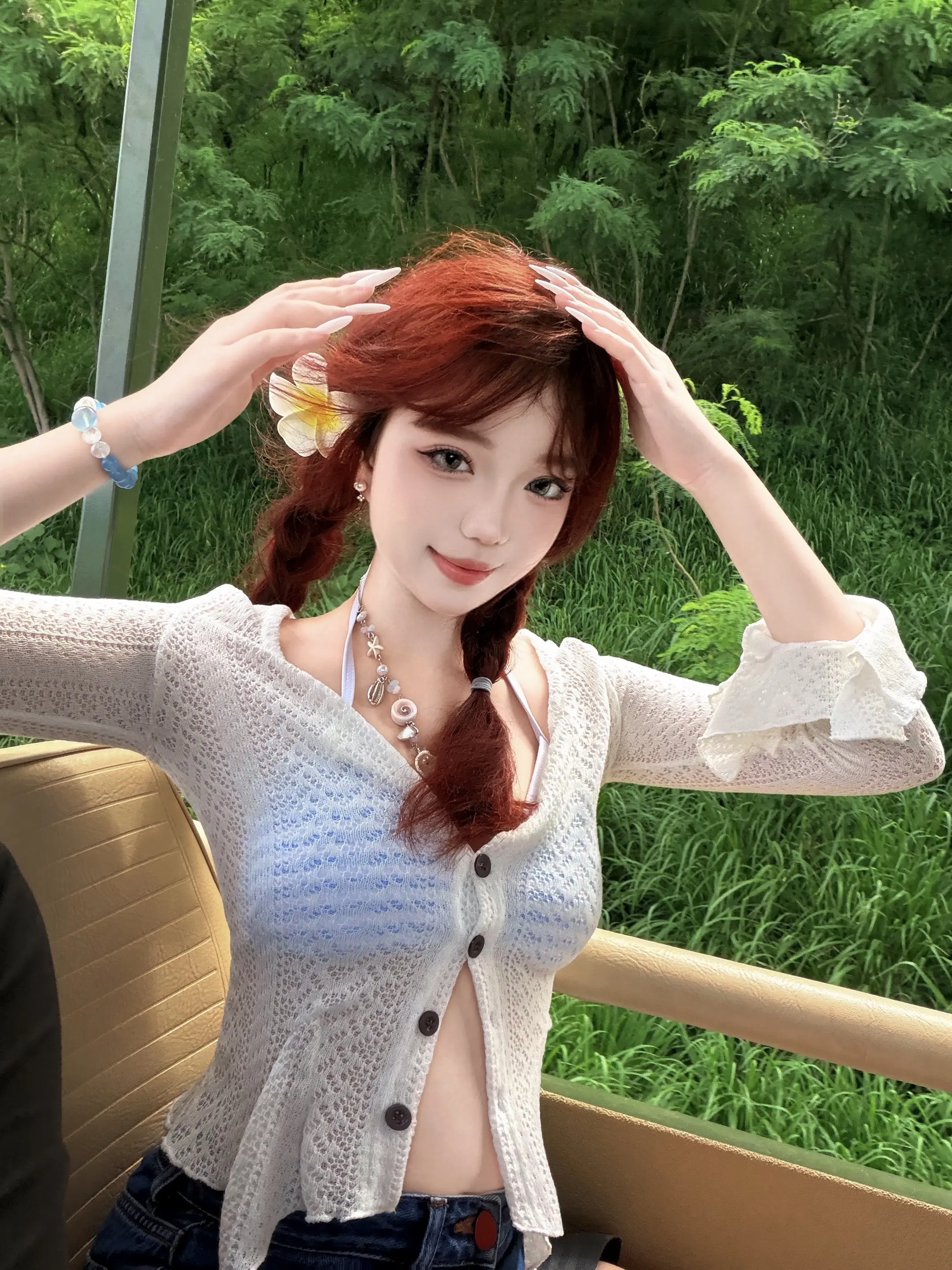 我眼里的summer vibe是大片的雨林和湿润风