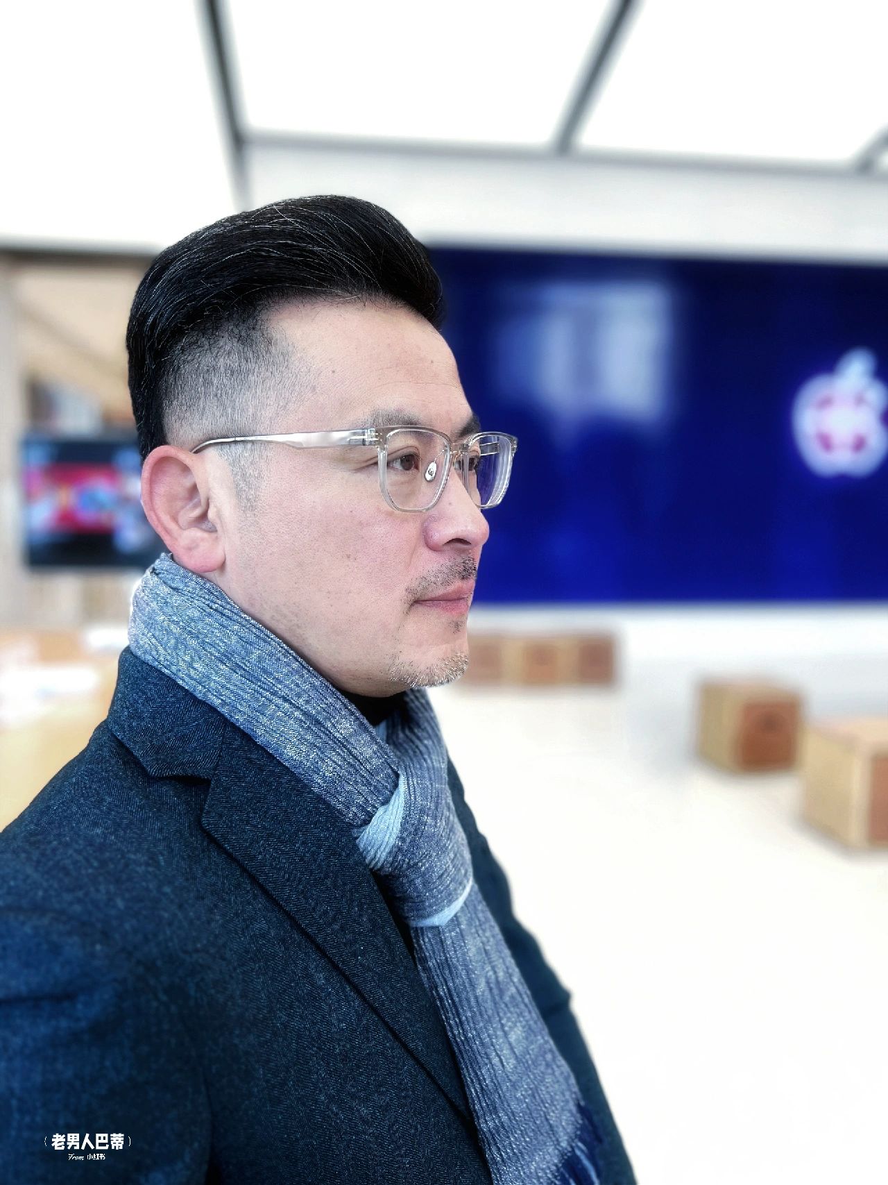 秋冬男士搭配神器｜围巾