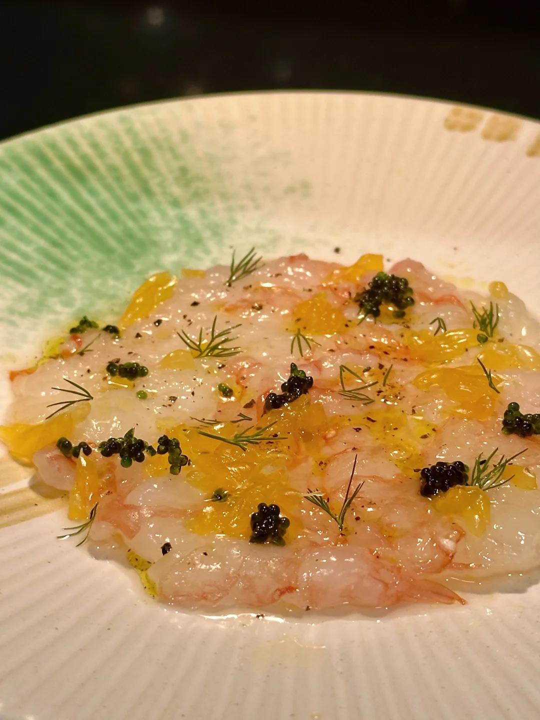 学会了这道牡丹虾塔塔🦐谁能分清我和米其林