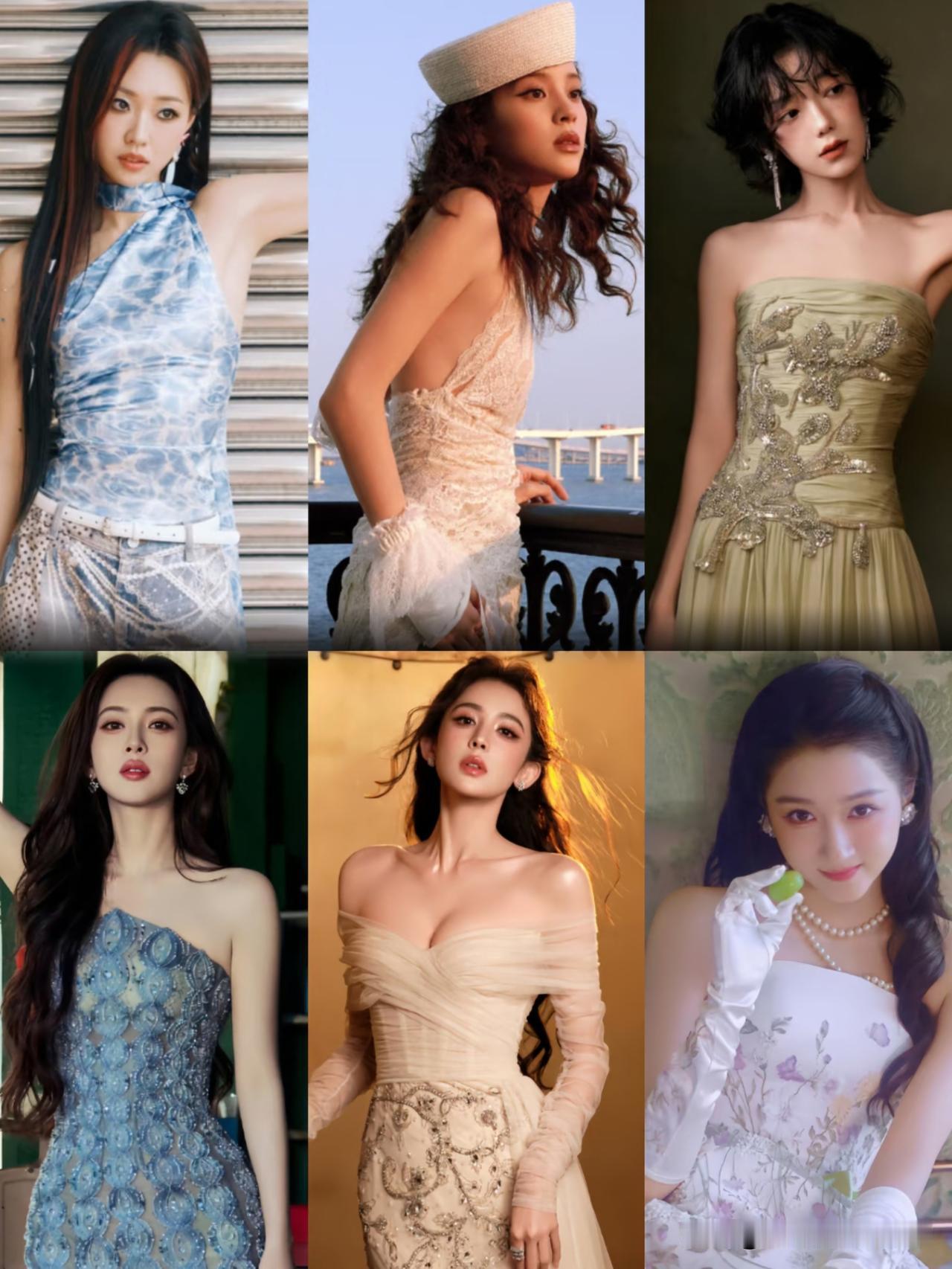 6位女明星的大湾区晚会造型曝光
 
大湾区晚会这一组女明星造型各有各的亮点，看得