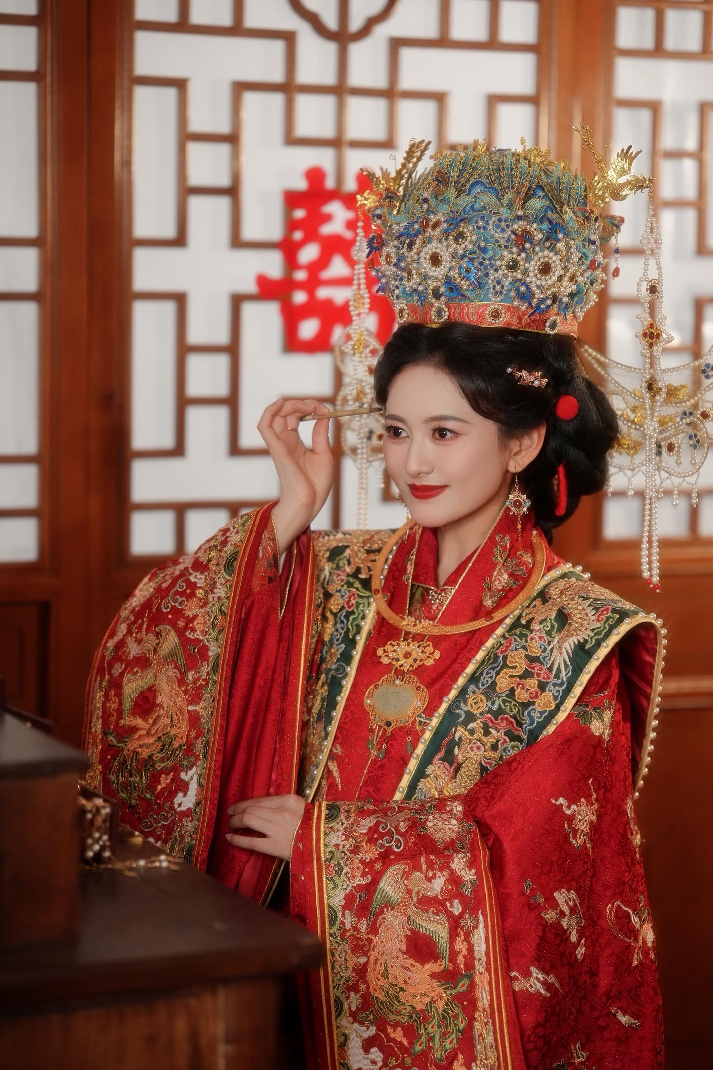 中式婚照出片像呼吸一样简单～