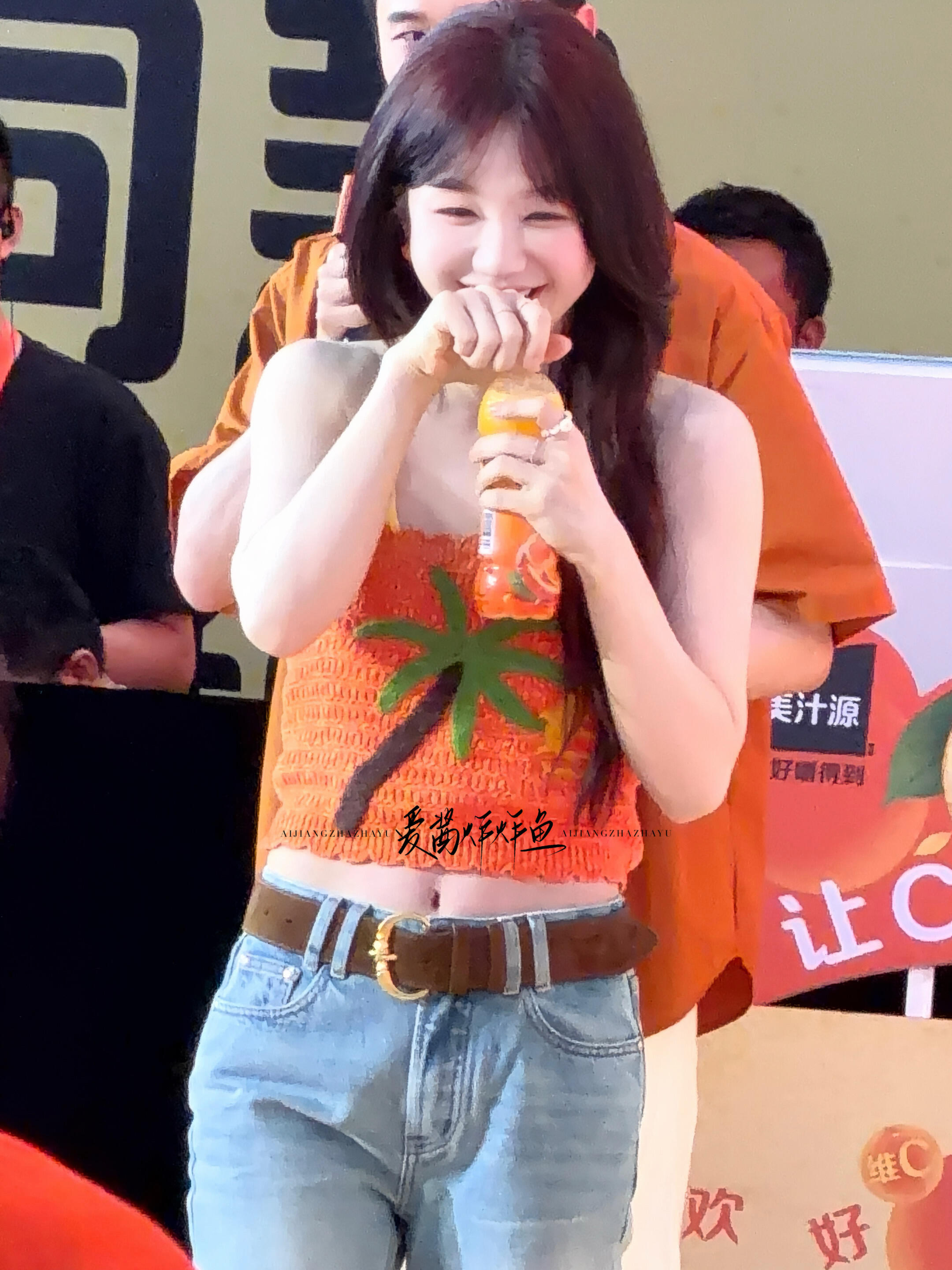 徐梦洁  260704【美汁源见面会 饭拍】睡饱了就是眼睛亮亮！！！👀美汁源橙