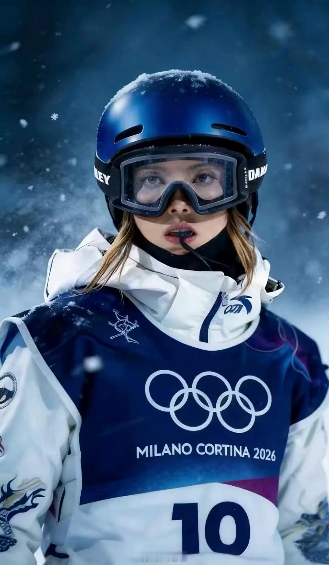 谷爱凌这个眼神真的绝了这种眼神透出的坚毅是如此存粹且平静毫无疑问这是强者最打动人