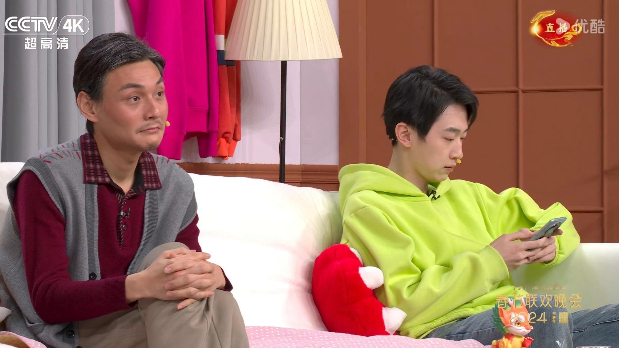 我和我爸的相处日常belike：#春晚段子大考##春晚# ​​​