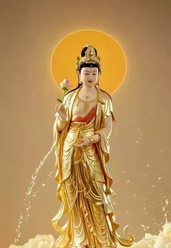刷到菩萨，不是巧合，许愿很灵🙏 ​​​
